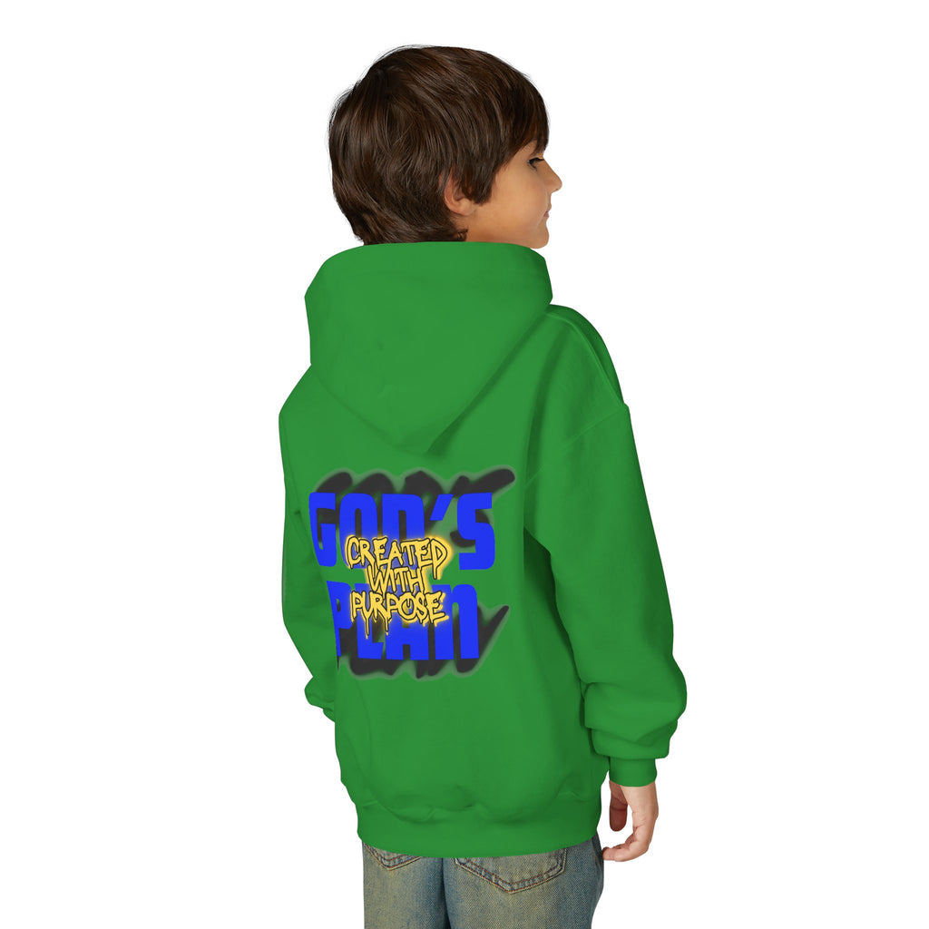 "Created With Purpose" Kids - Graphic Hoodie