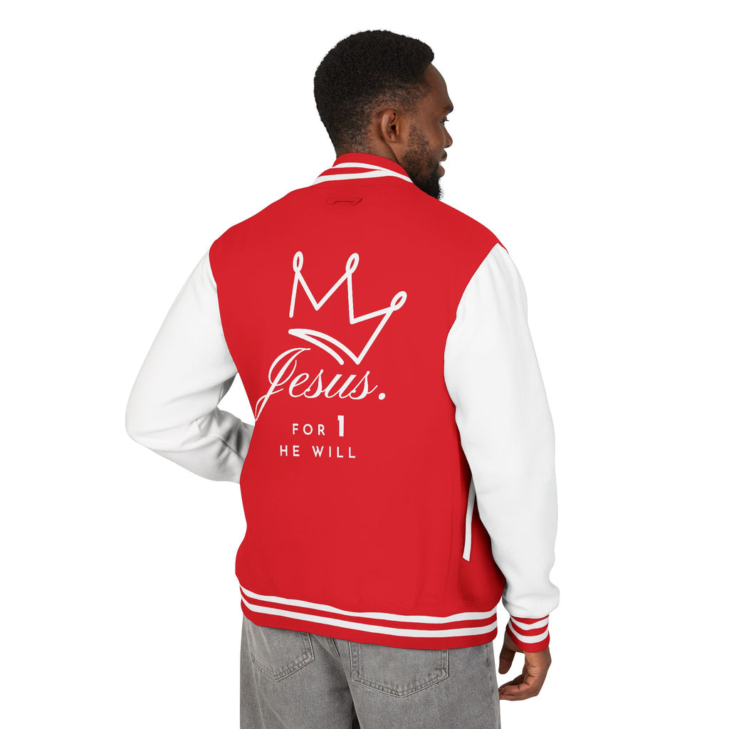 'He Leaves The 99 For 1' -Letterman Jacket