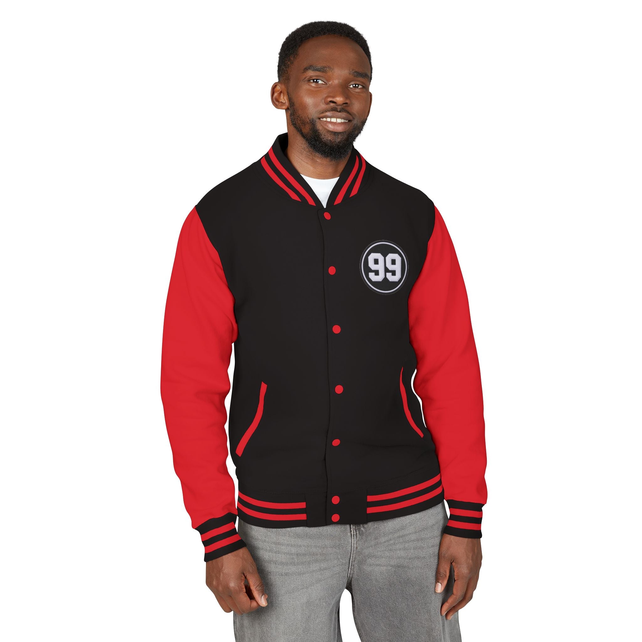 'He Leaves The 99 For 1' -Letterman Jacket