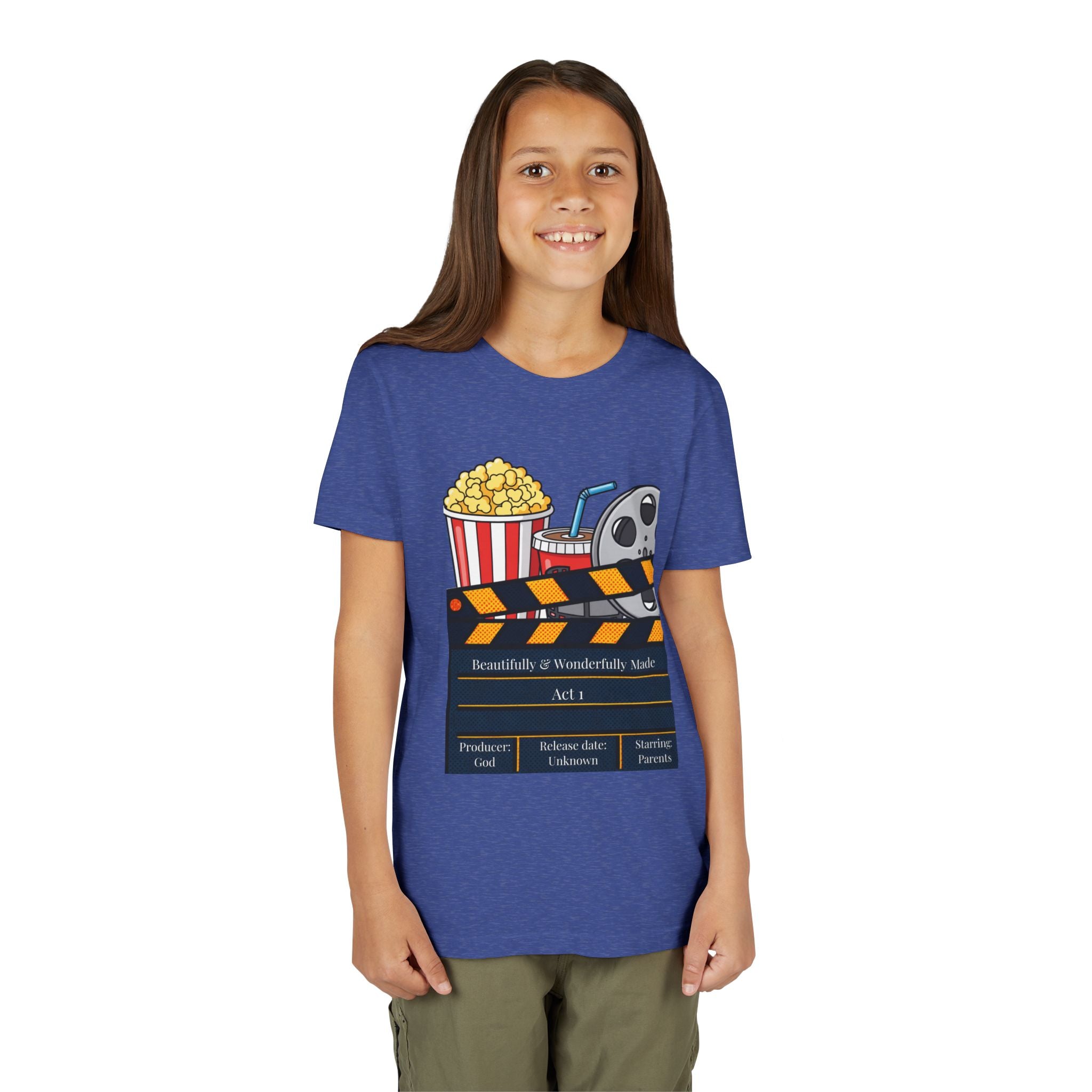 'Beautifully & Wonderfully Made'  — Kids Movie Night Tee