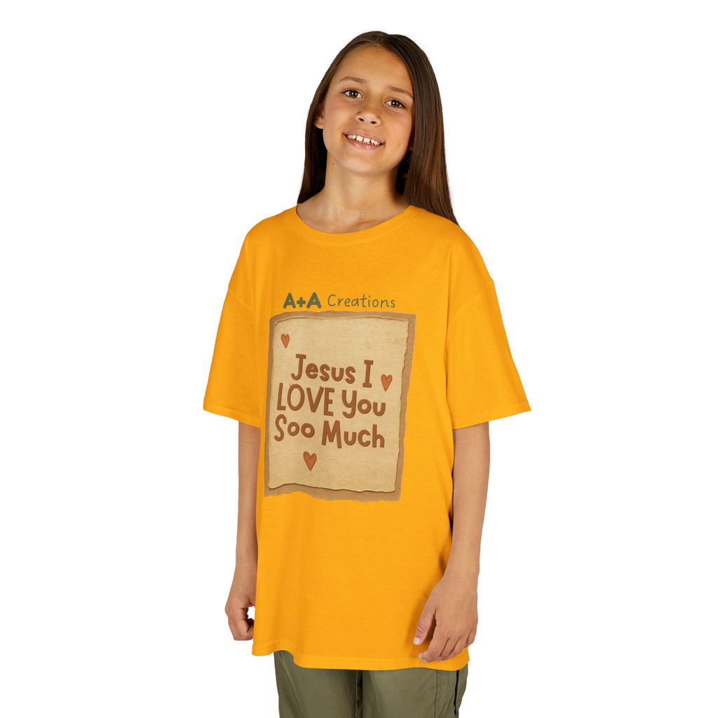 "Jesus I Love You Soo Much" - Kids Tee