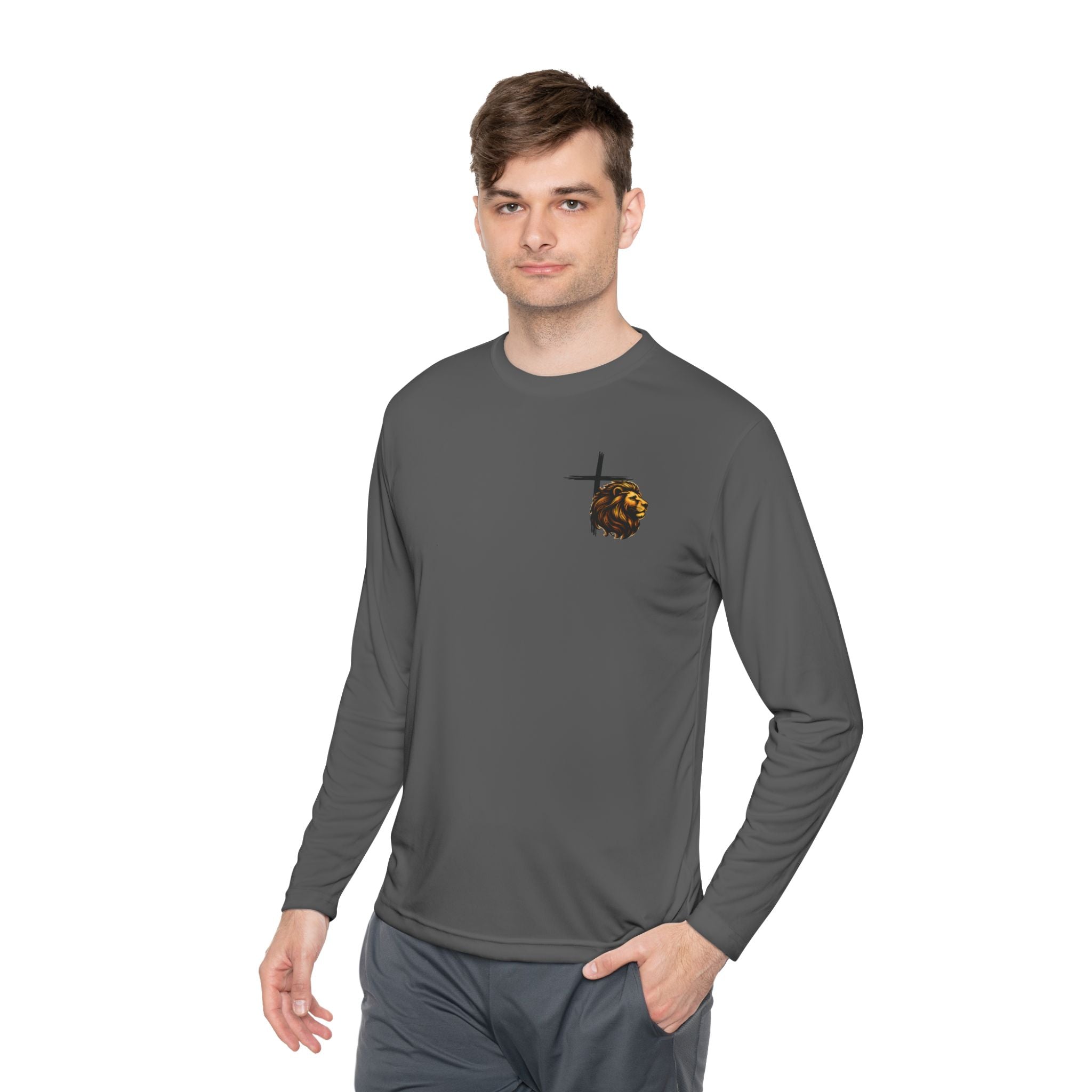 Philippians 4:13  — Athletic Long Sleeve Shirt