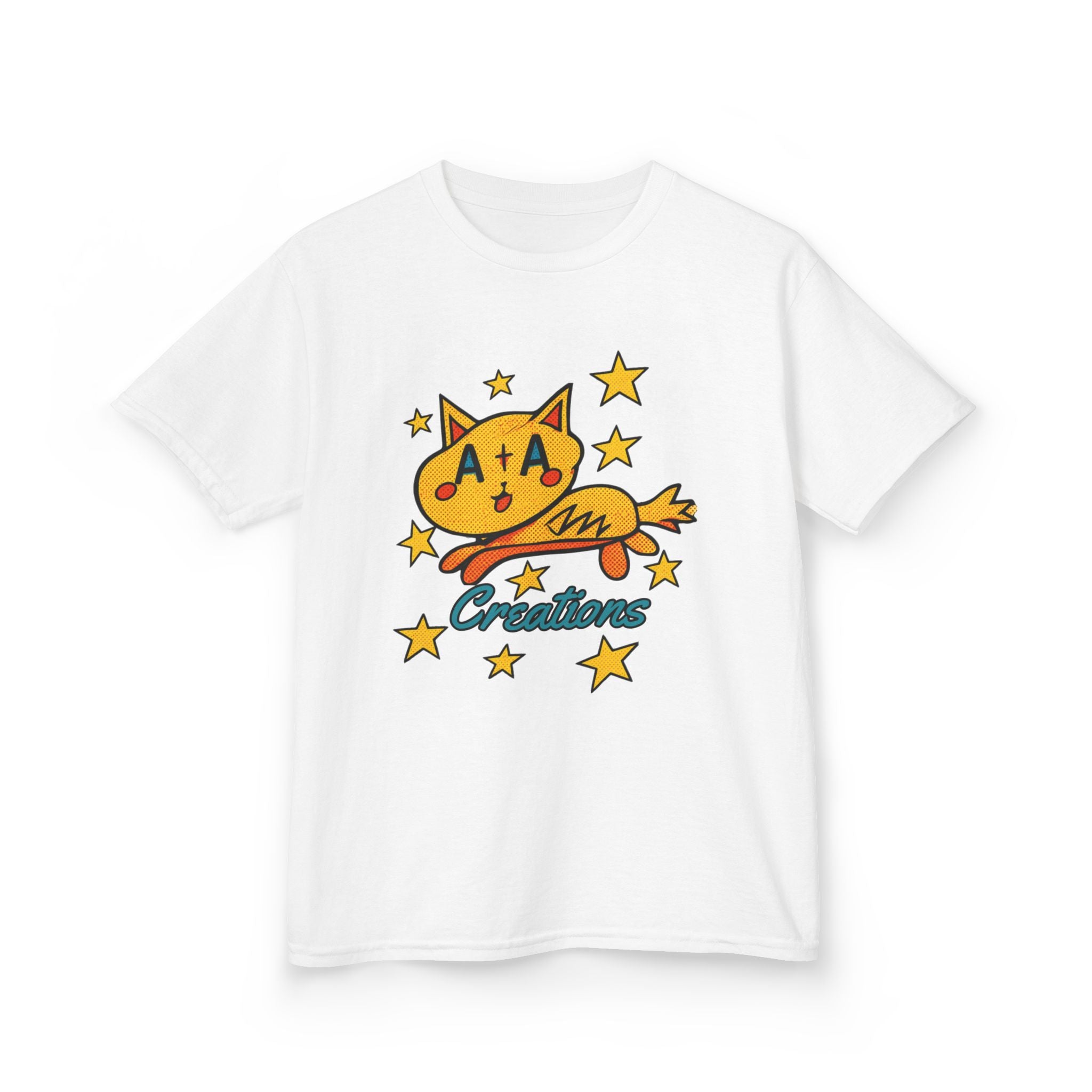 'A+A Creations' Star Gaze Kitty -  Kids Tee