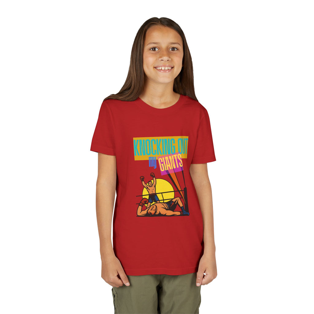 "Knocking Out My Giants" - David and Goliath Graphic Tee