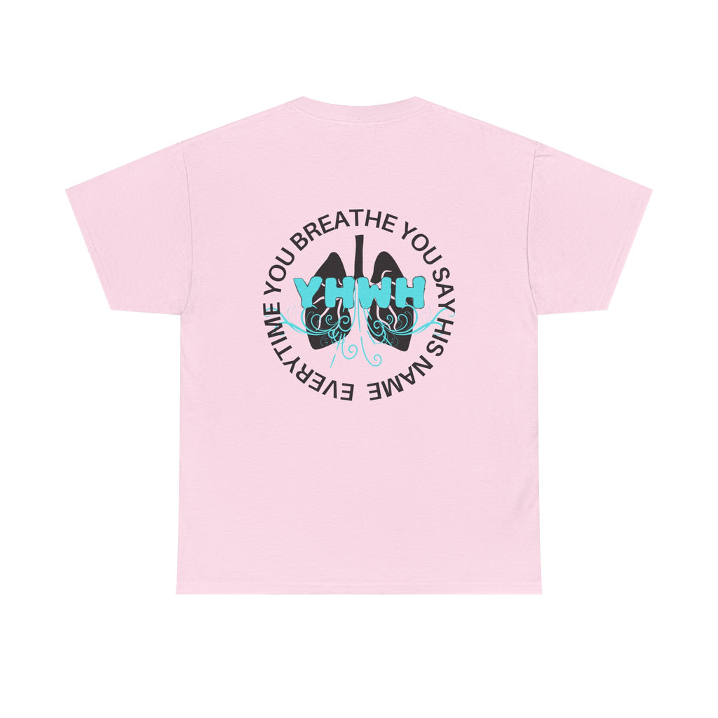 'Inhale/Exhale YHWH'  — T-Shirt
