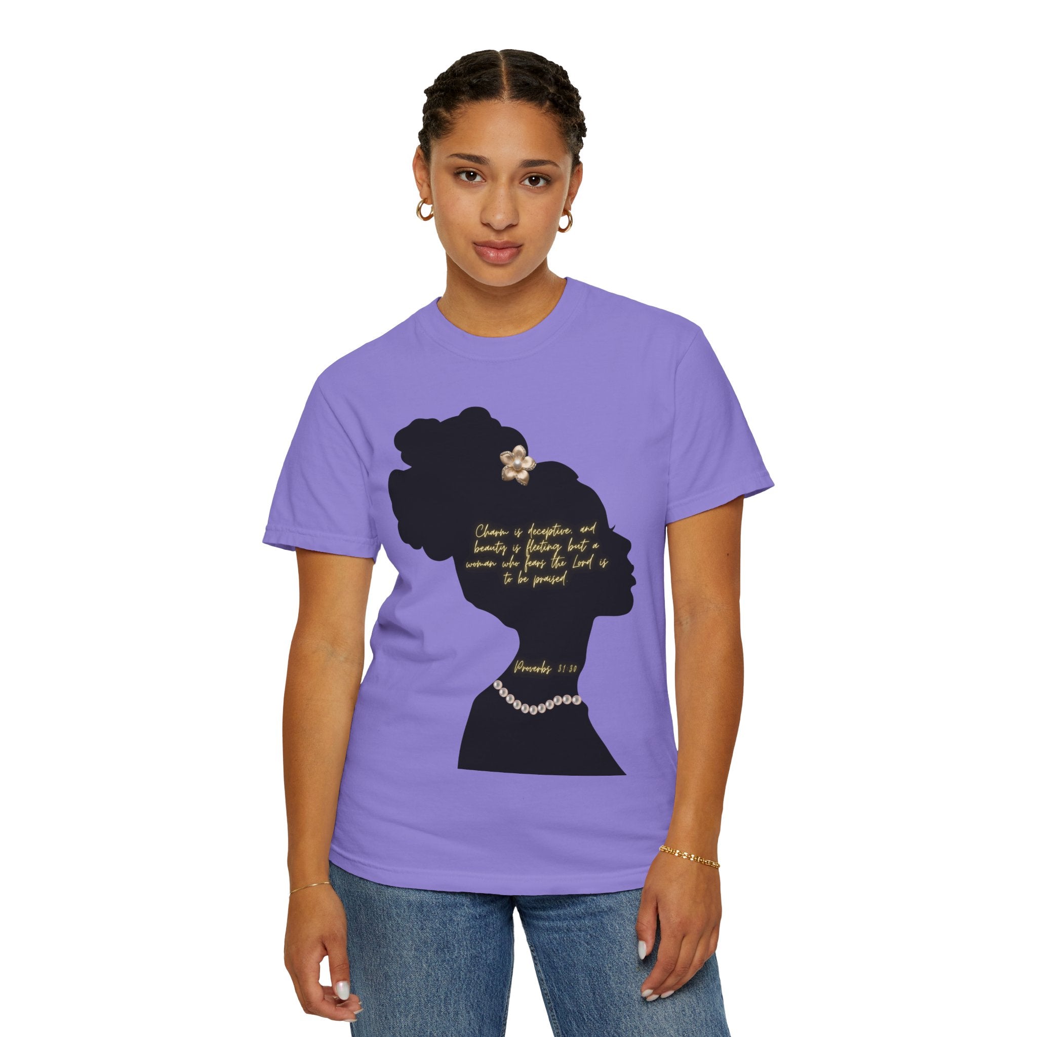 Proverbs 31:30 Pearls - T-Shirt