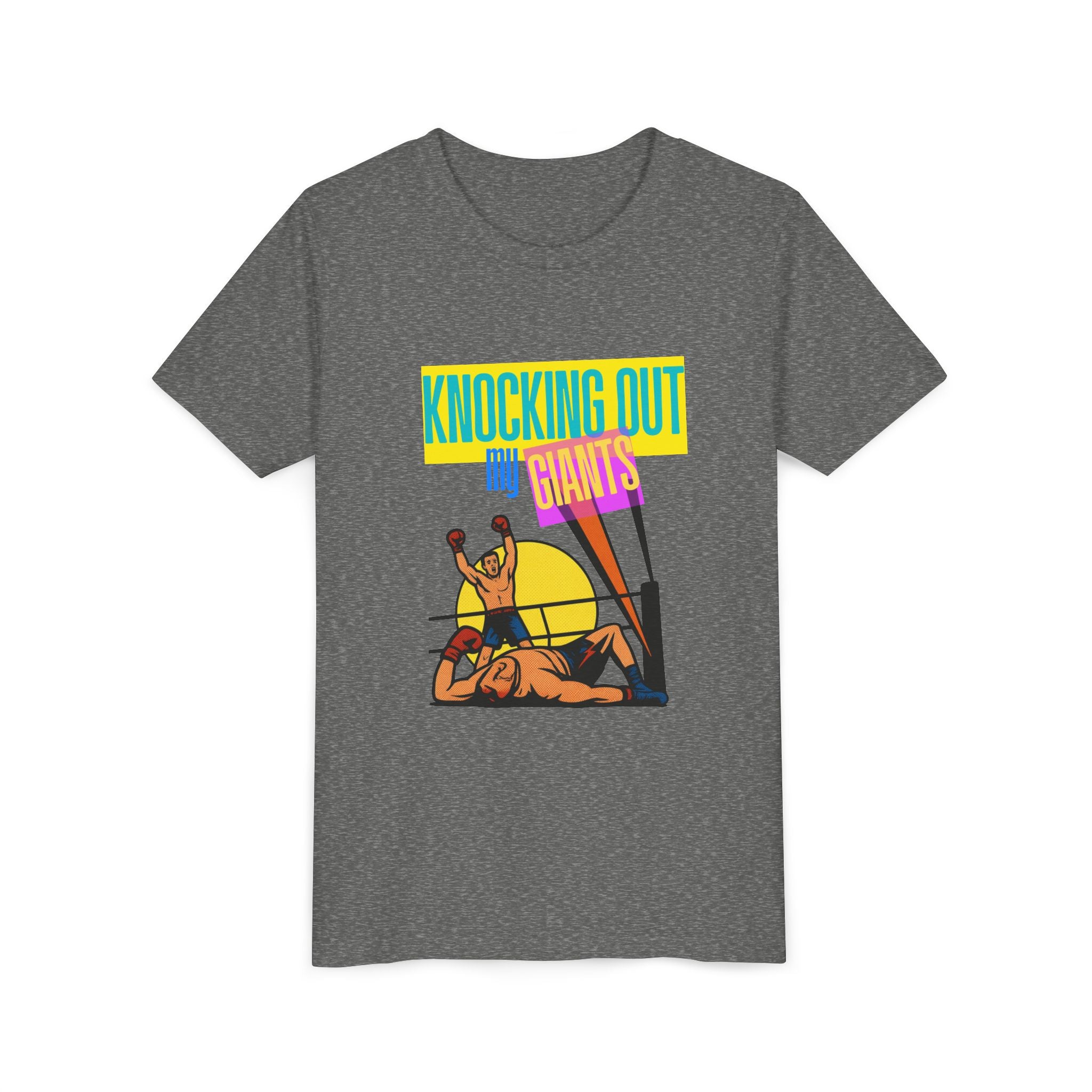 "Knocking Out My Giants" - David and Goliath Graphic Tee