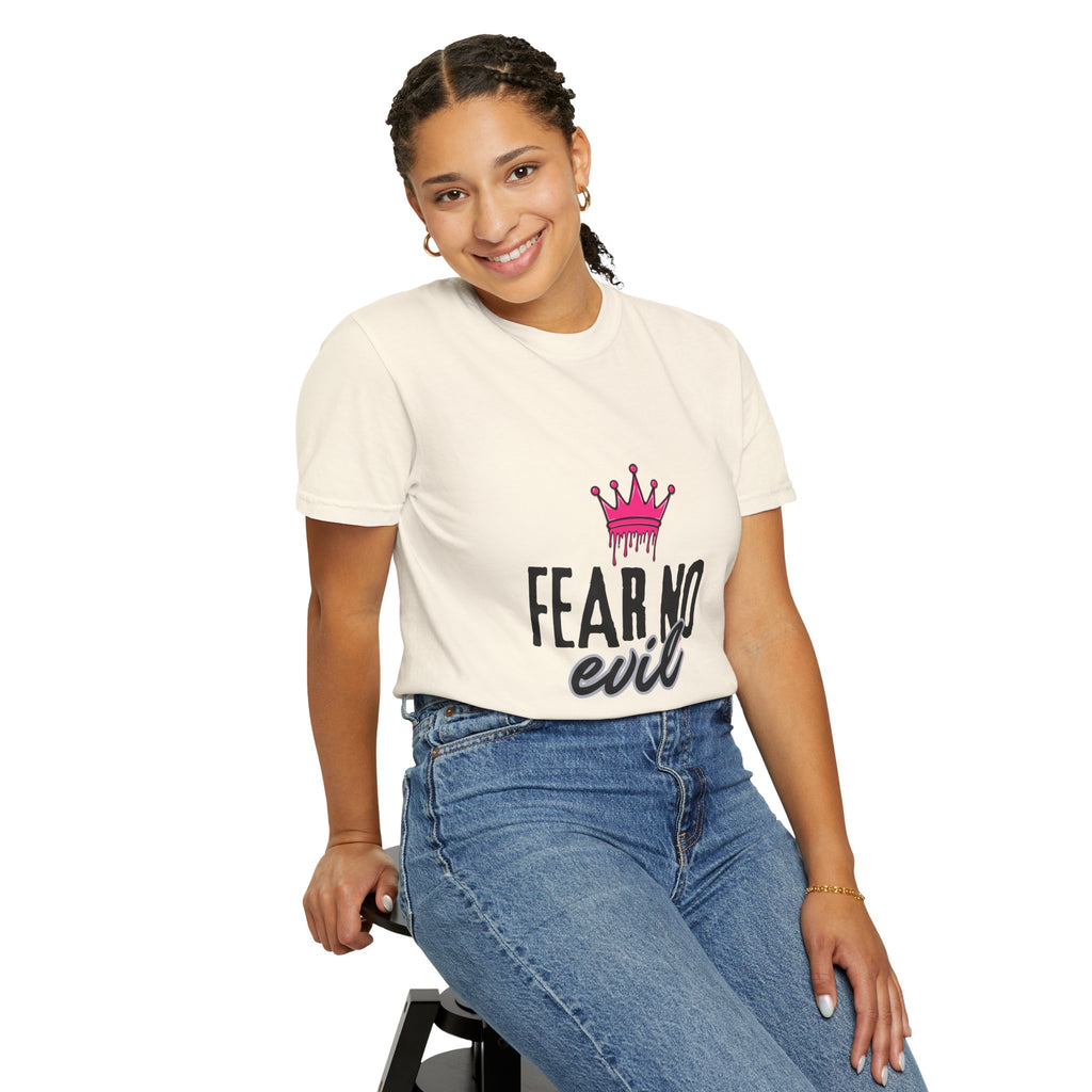 'Fear No Evil' Crown Pink
