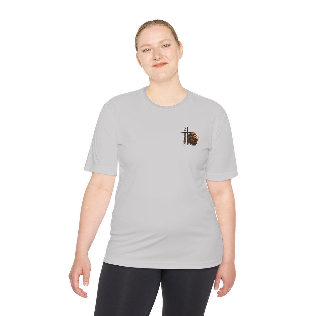 Philippians 4:13— Moisture-Wicking T-Shirt