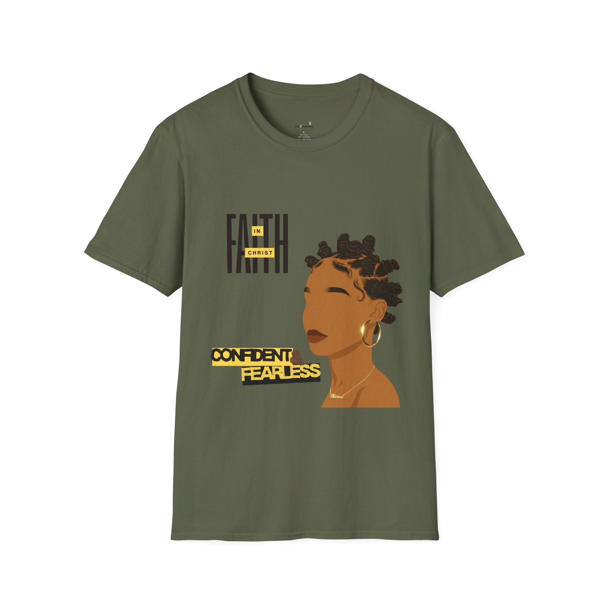 'Faith in Christ': Confident & Fearless — Tee