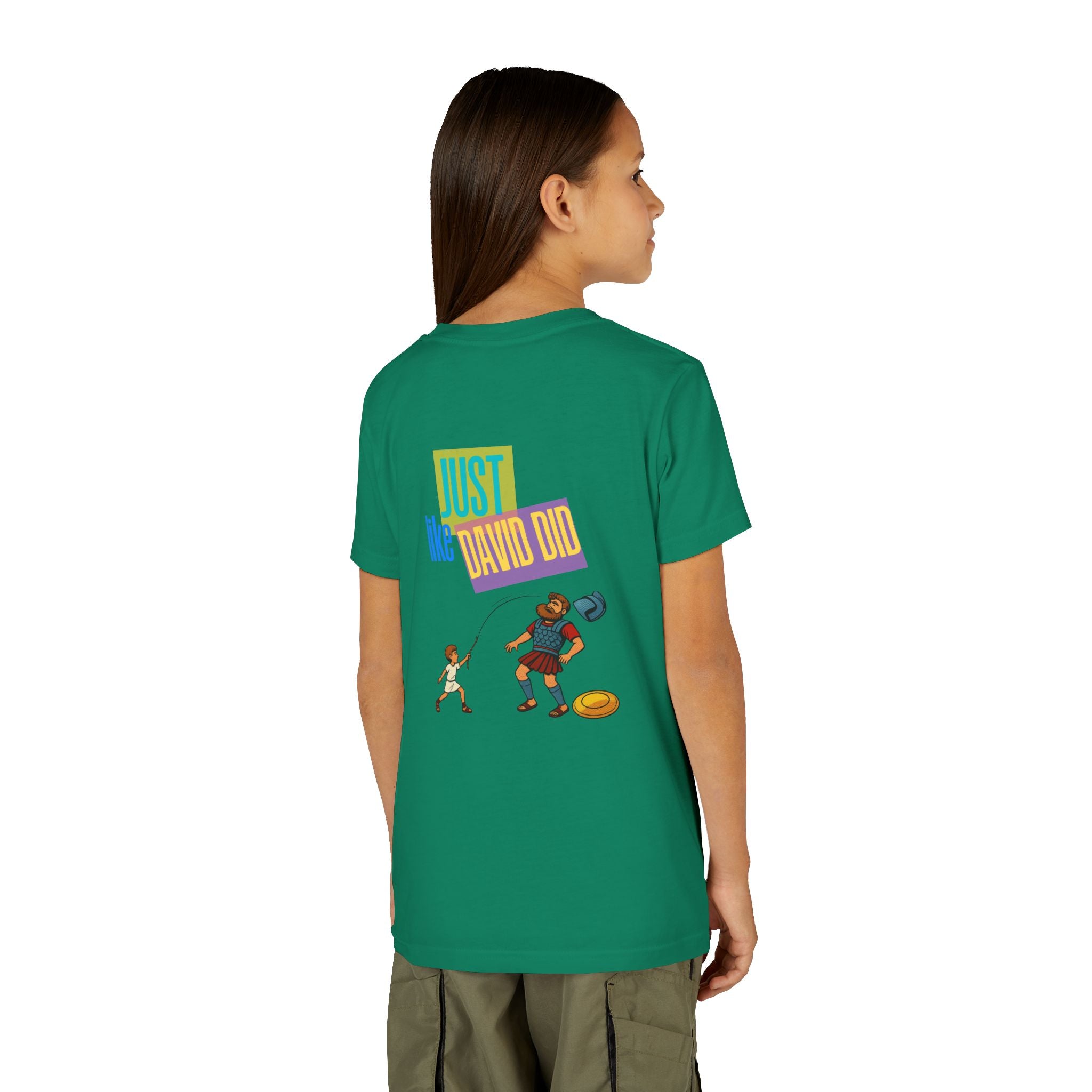 "Knocking Out My Giants" - David and Goliath Graphic Tee