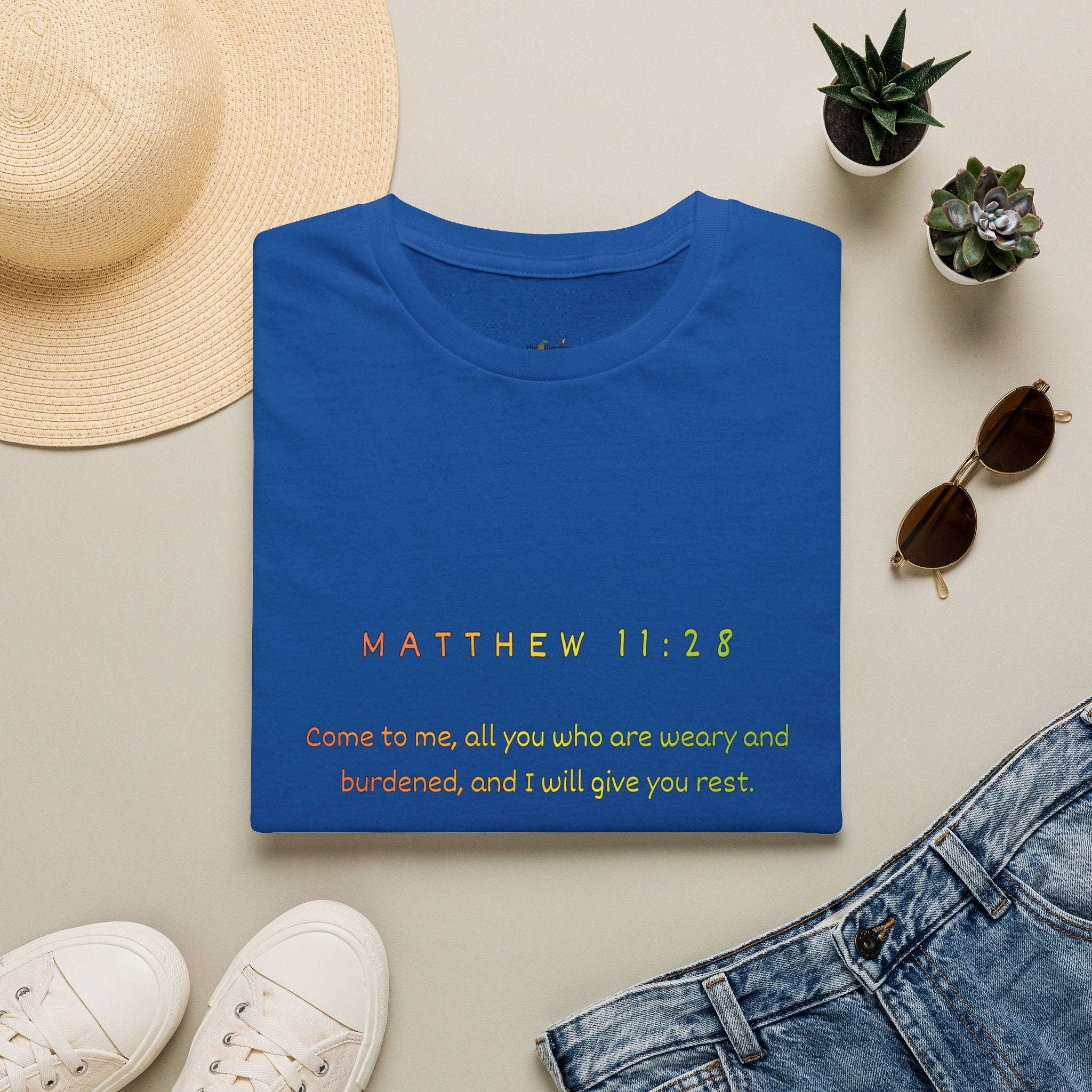 "Come To Me, All Who Are Weary" - Tee