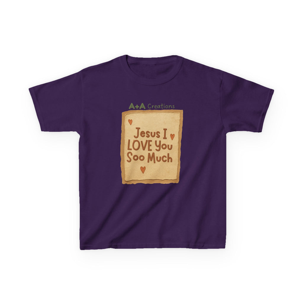 "Jesus I Love You Soo Much" - Kids Tee