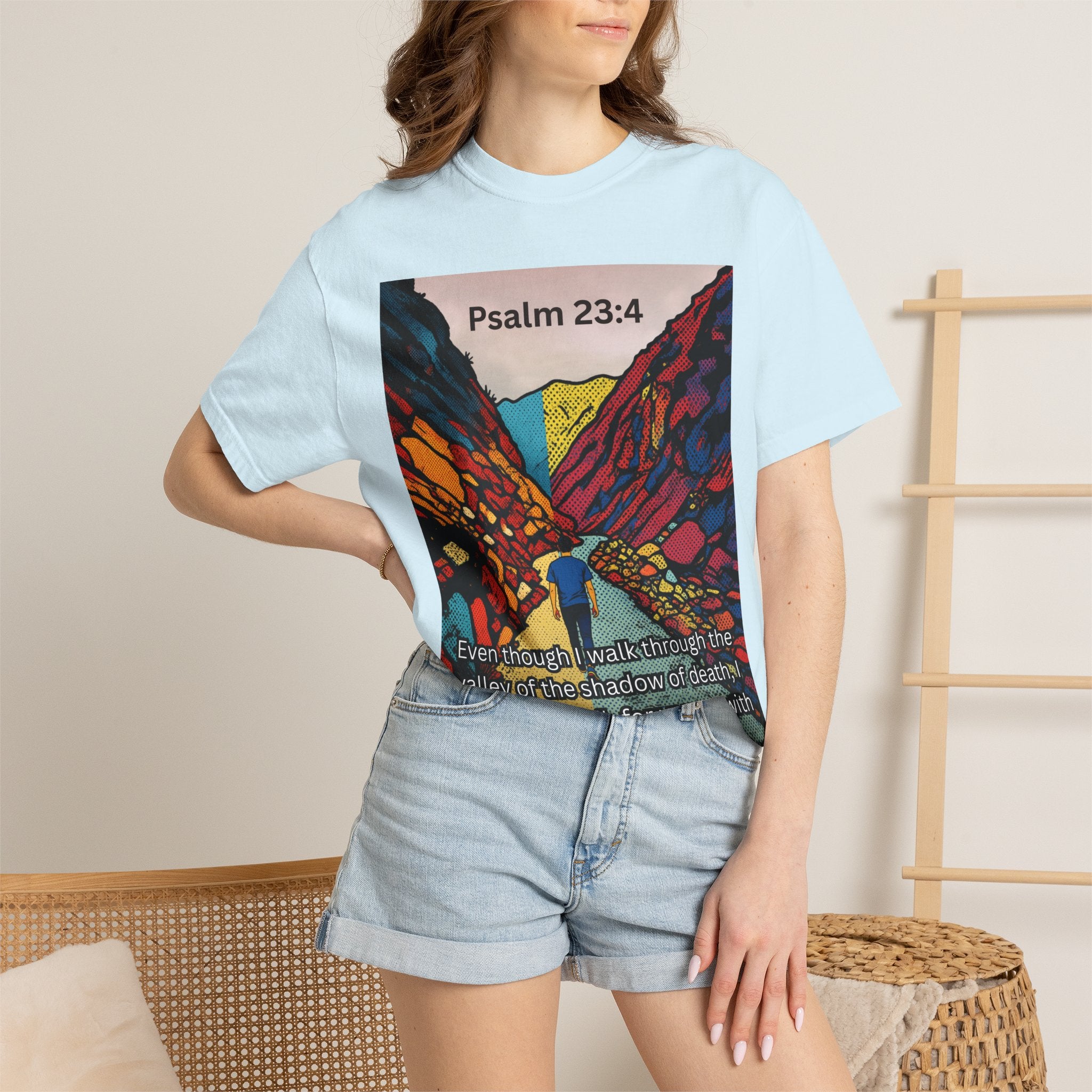 Psalm 23:4 — Valley Tee