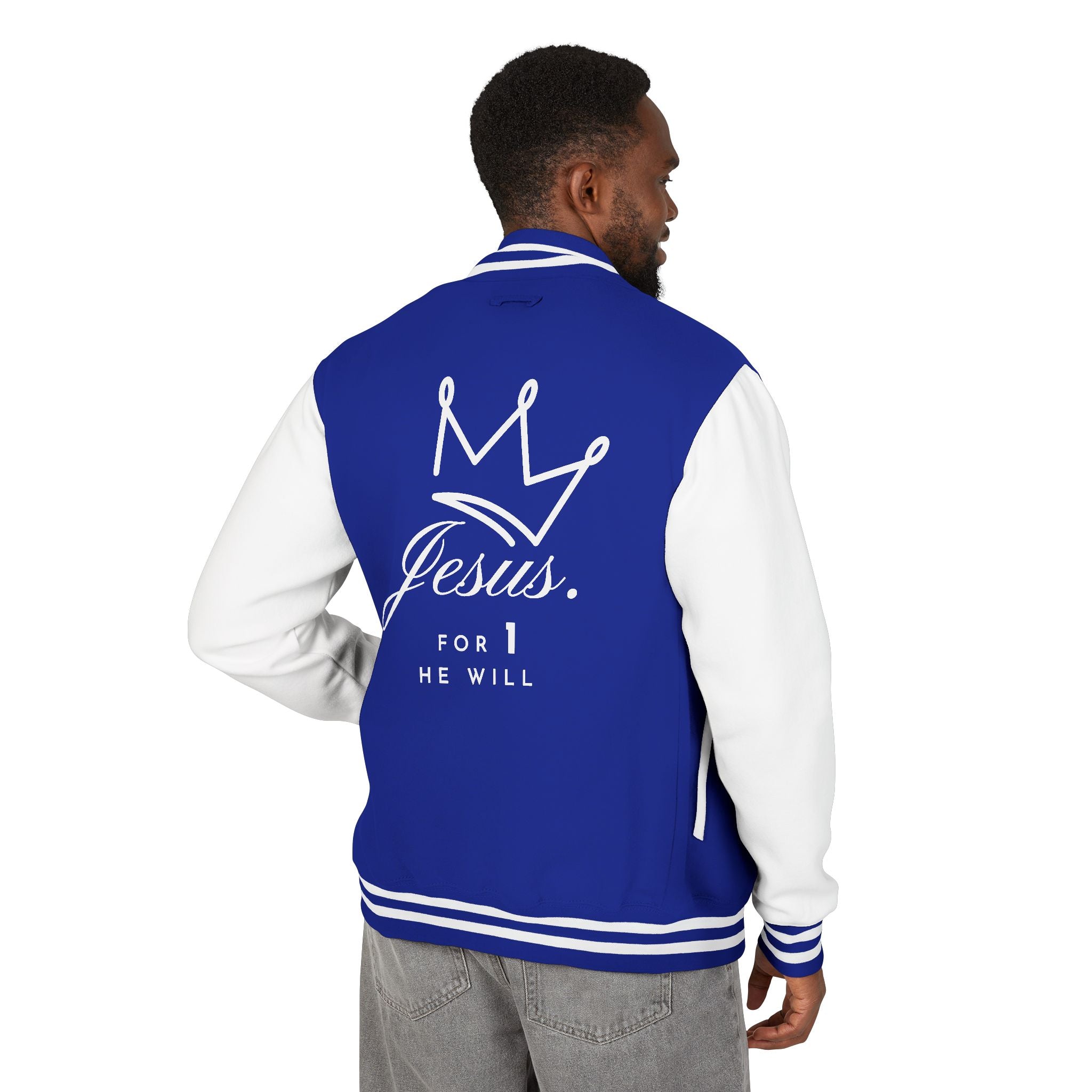 'He Leaves The 99 For 1' -Letterman Jacket