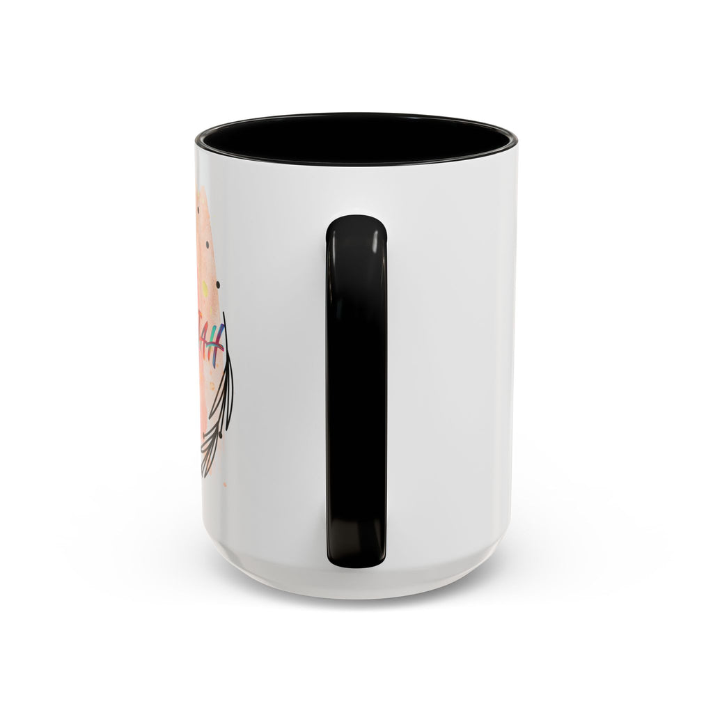 'Hallelujah'  —  Watercolor Accent Coffee Mug (11/15oz)