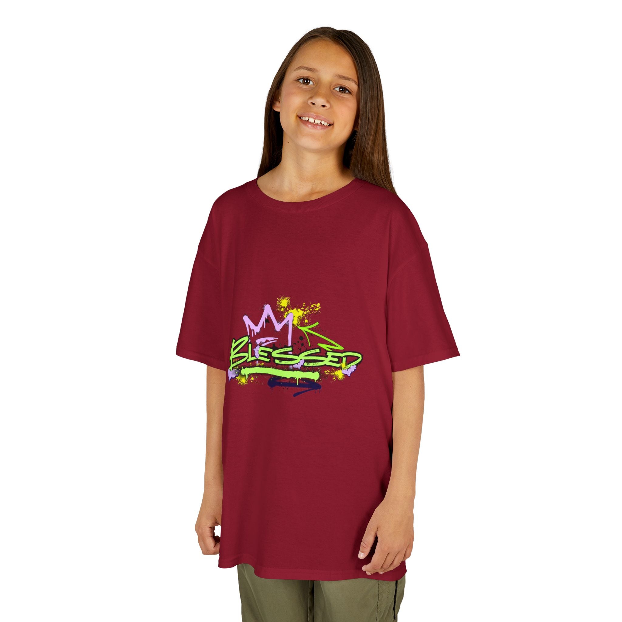 'Blessed' Graffiti - Kids Tee
