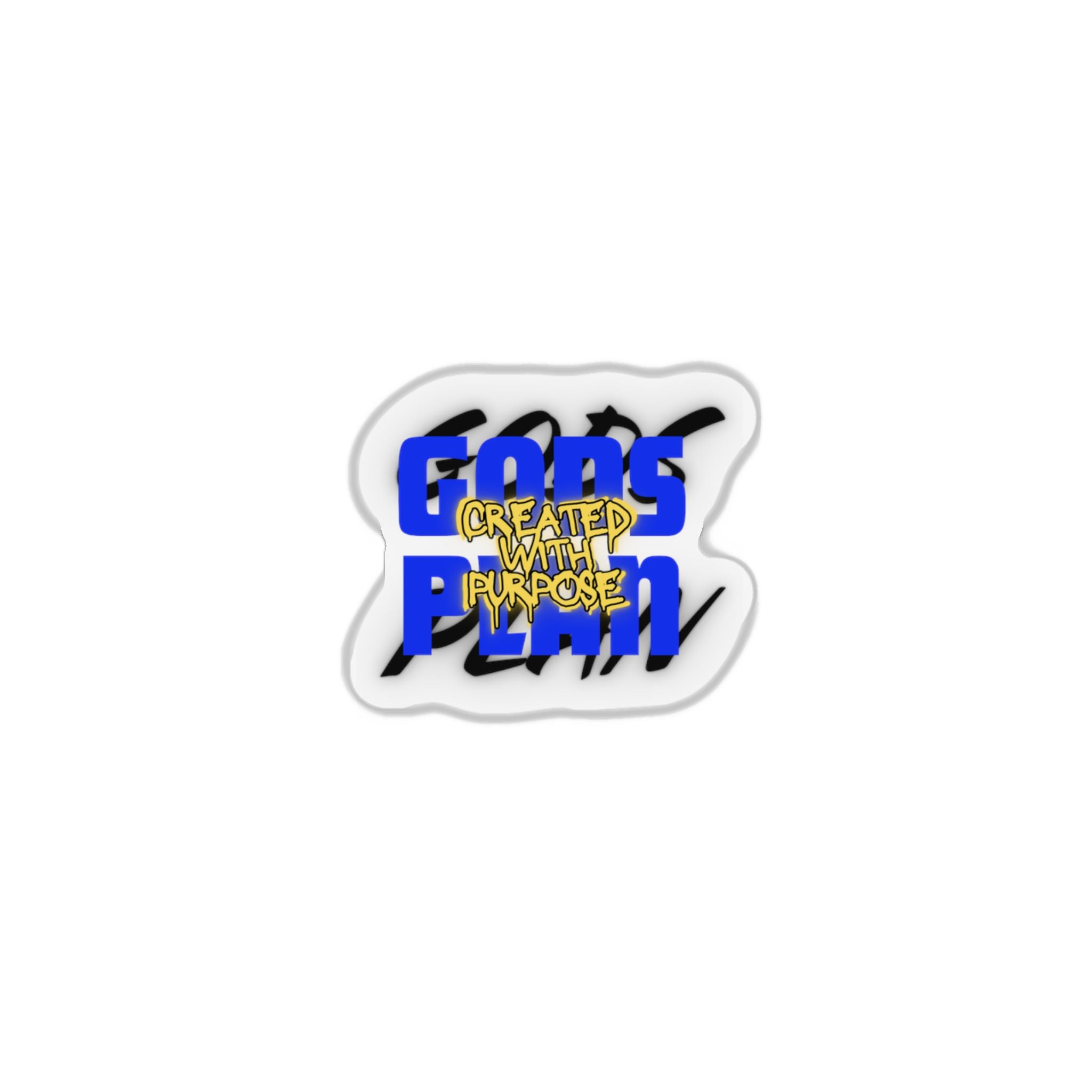 "Created With Purpose" Magnet