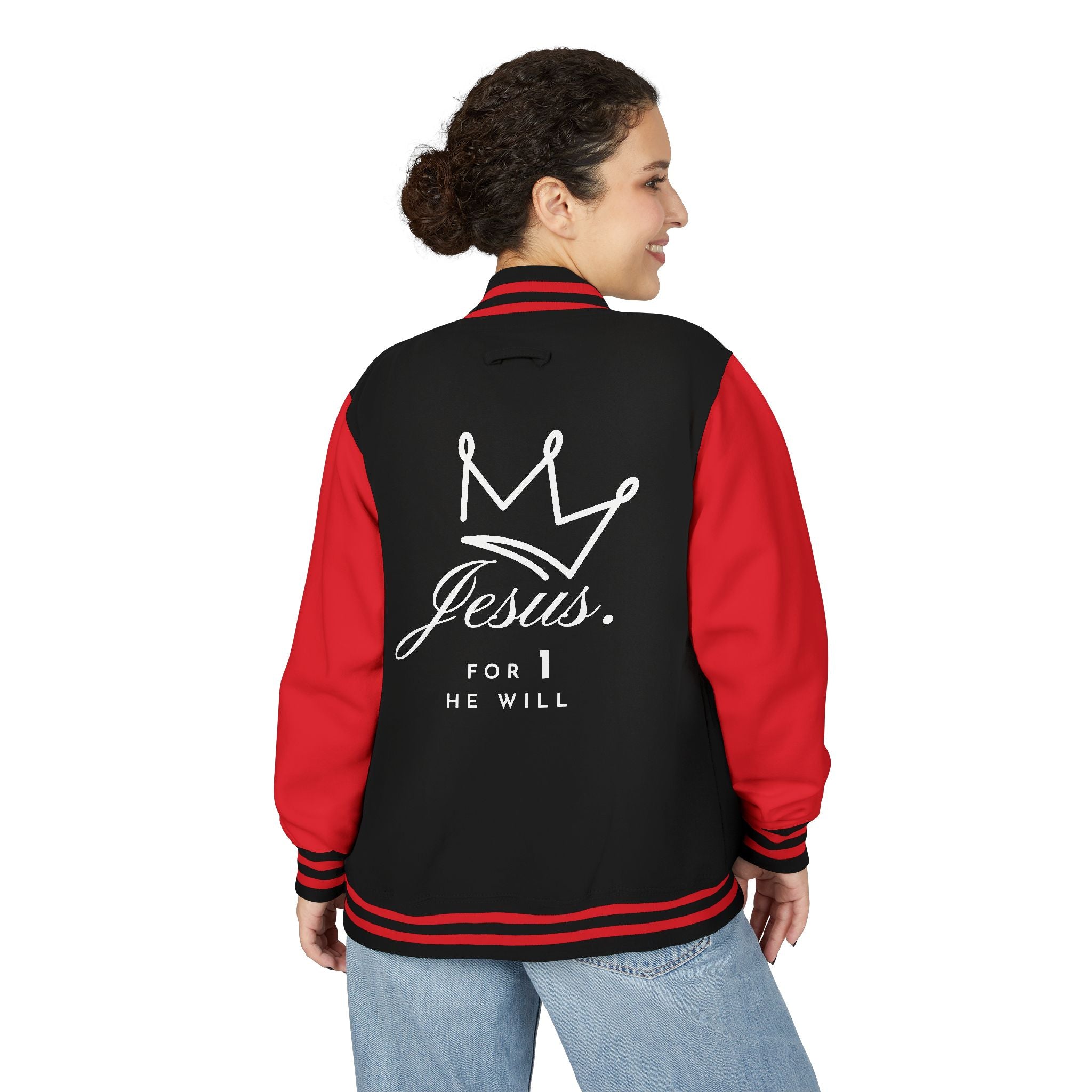 'He Leaves The 99 For 1' -Letterman Jacket