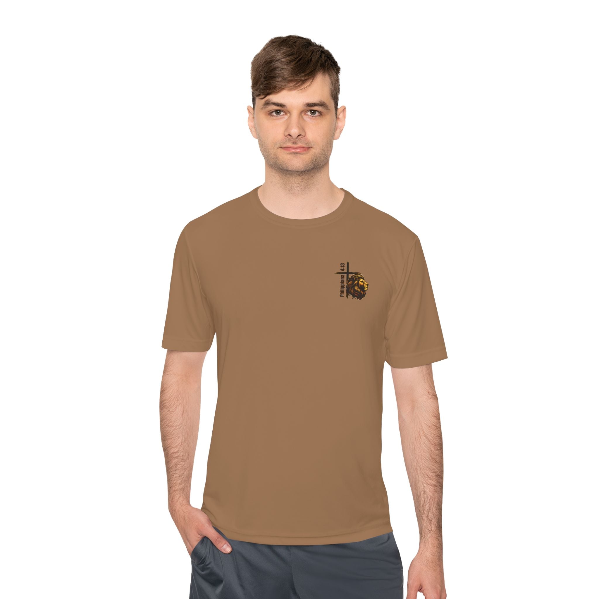 Philippians 4:13— Moisture-Wicking T-Shirt