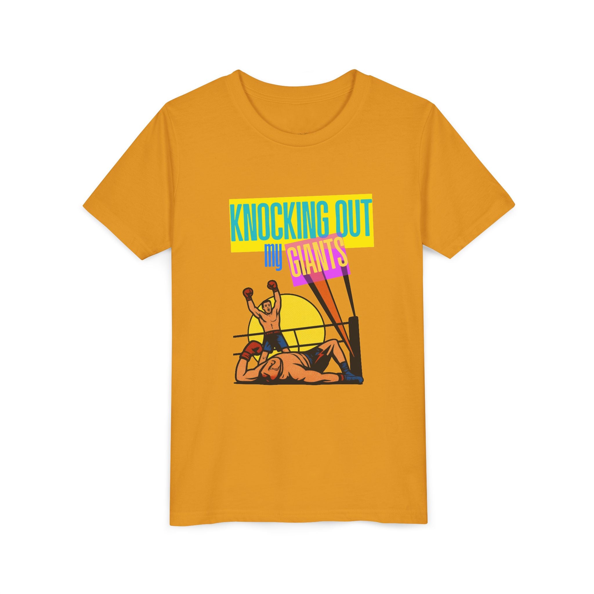 "Knocking Out My Giants" - David and Goliath Graphic Tee