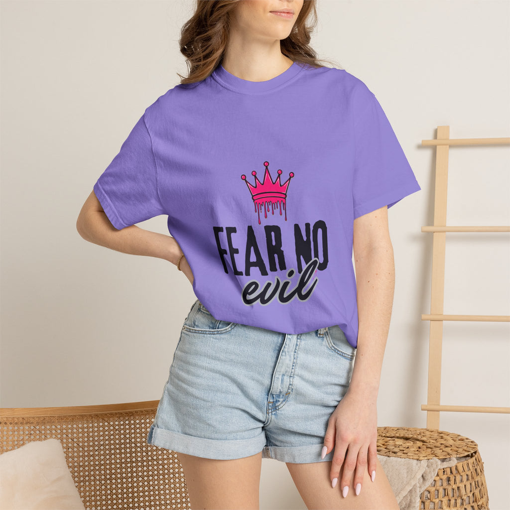 'Fear No Evil' Crown Pink