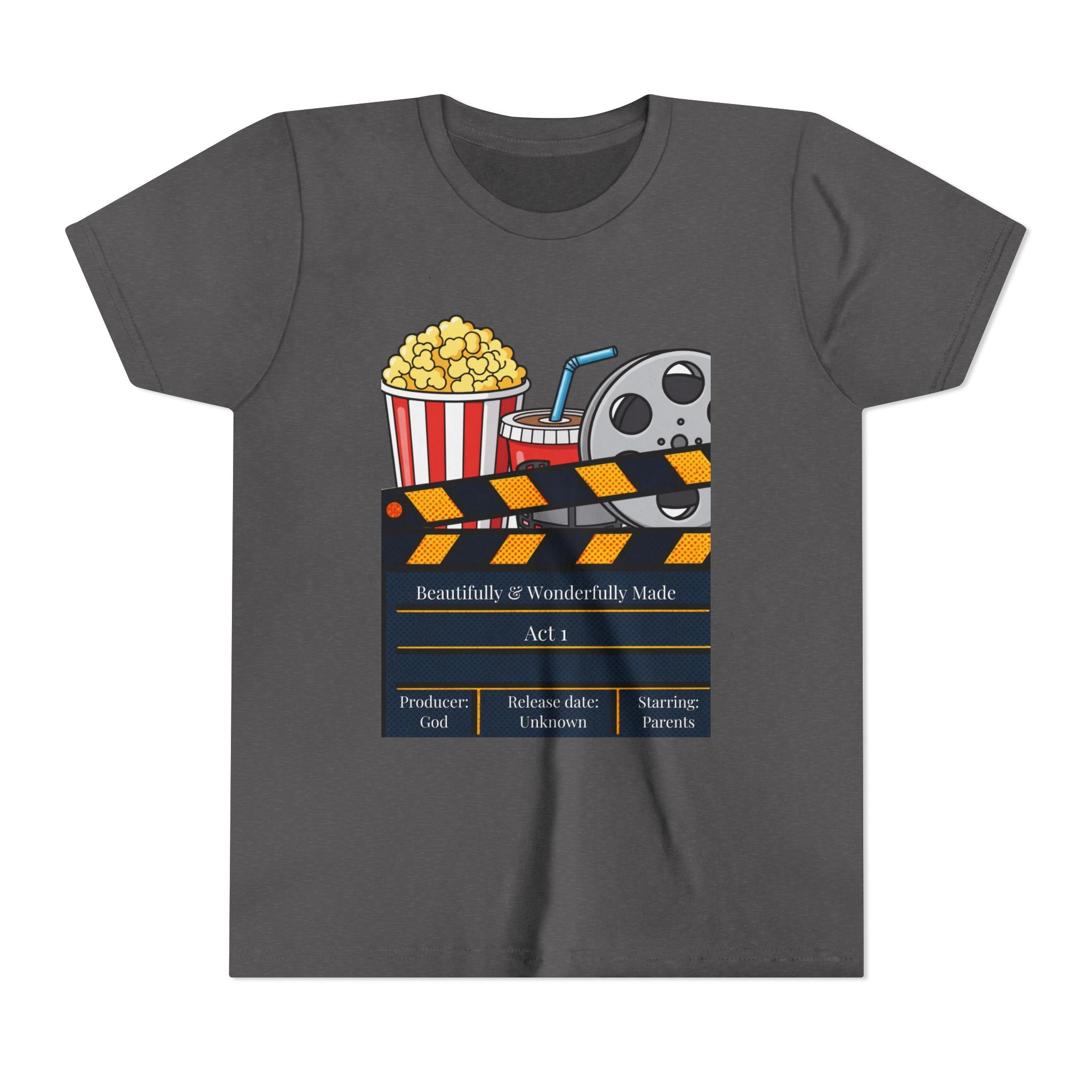'Beautifully & Wonderfully Made'  — Kids Movie Night Tee