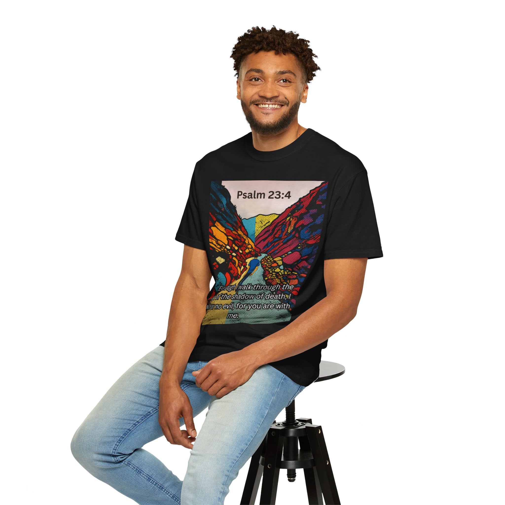 Psalm 23:4 — Valley Tee