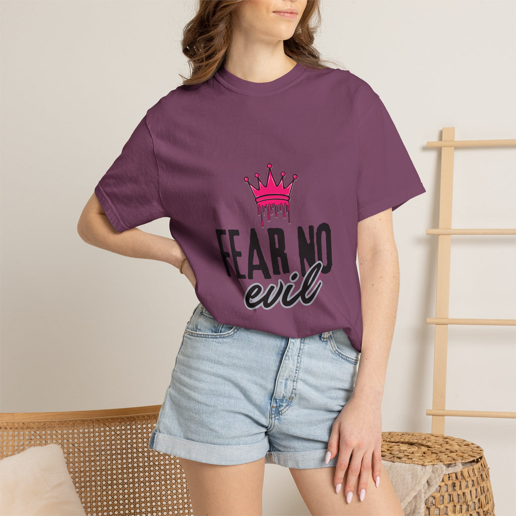 'Fear No Evil' Crown Pink