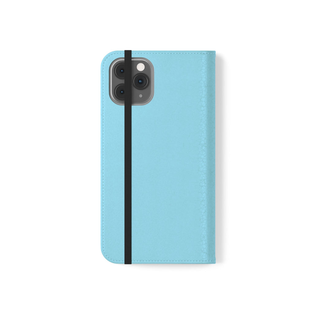 Blue 'theOlivetbee' Flip Phone Case