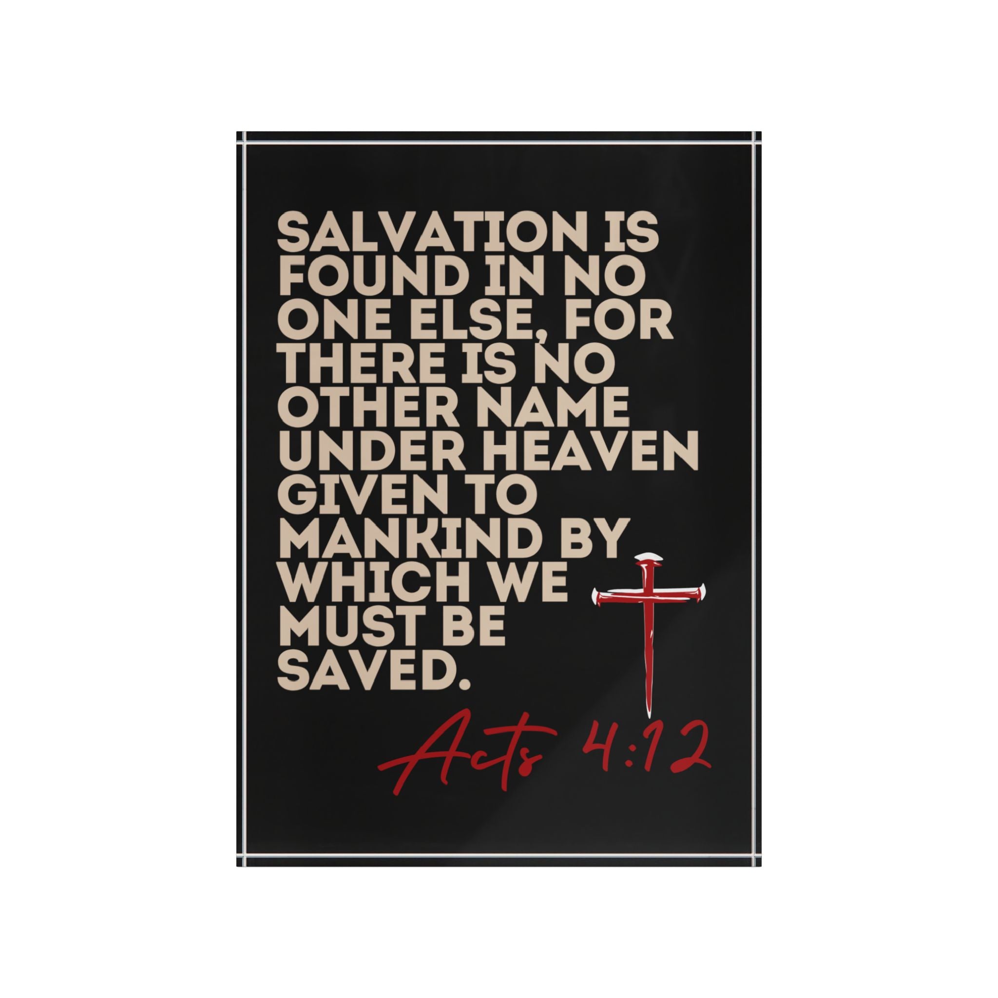 Acts 4:12 Photo Block