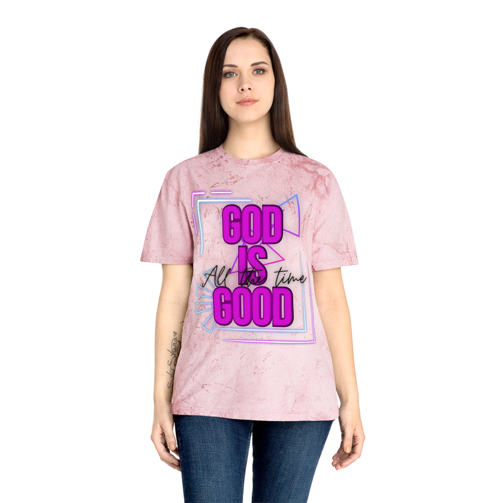 'God Is Good All The Time' — Retro Neon