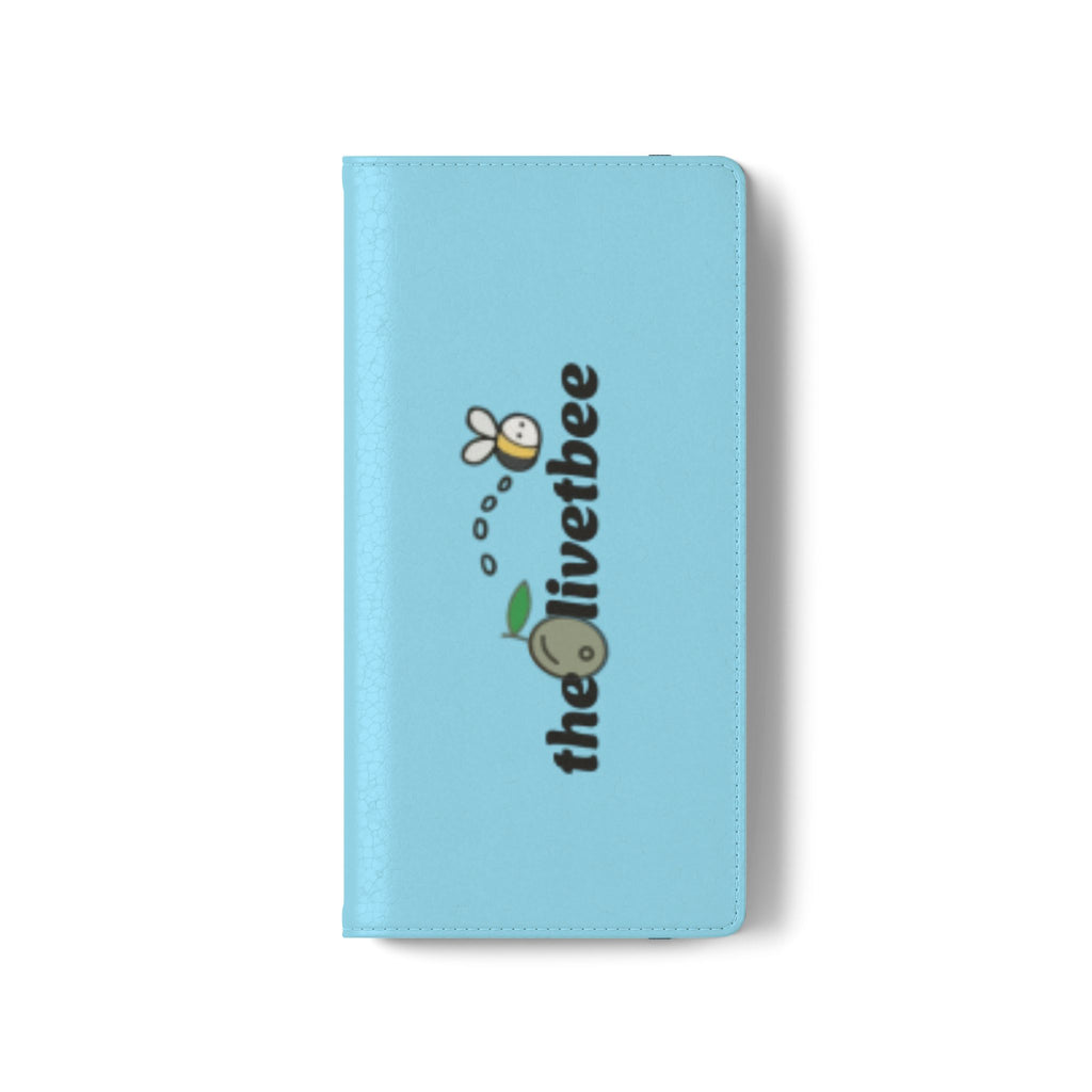 Blue 'theOlivetbee' Flip Phone Case