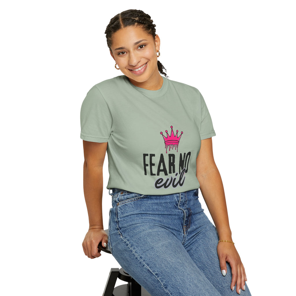'Fear No Evil' Crown Pink