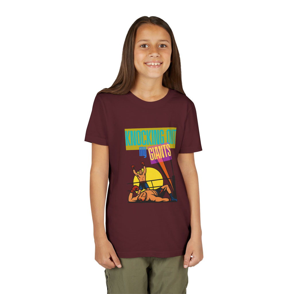 "Knocking Out My Giants" - David and Goliath Graphic Tee