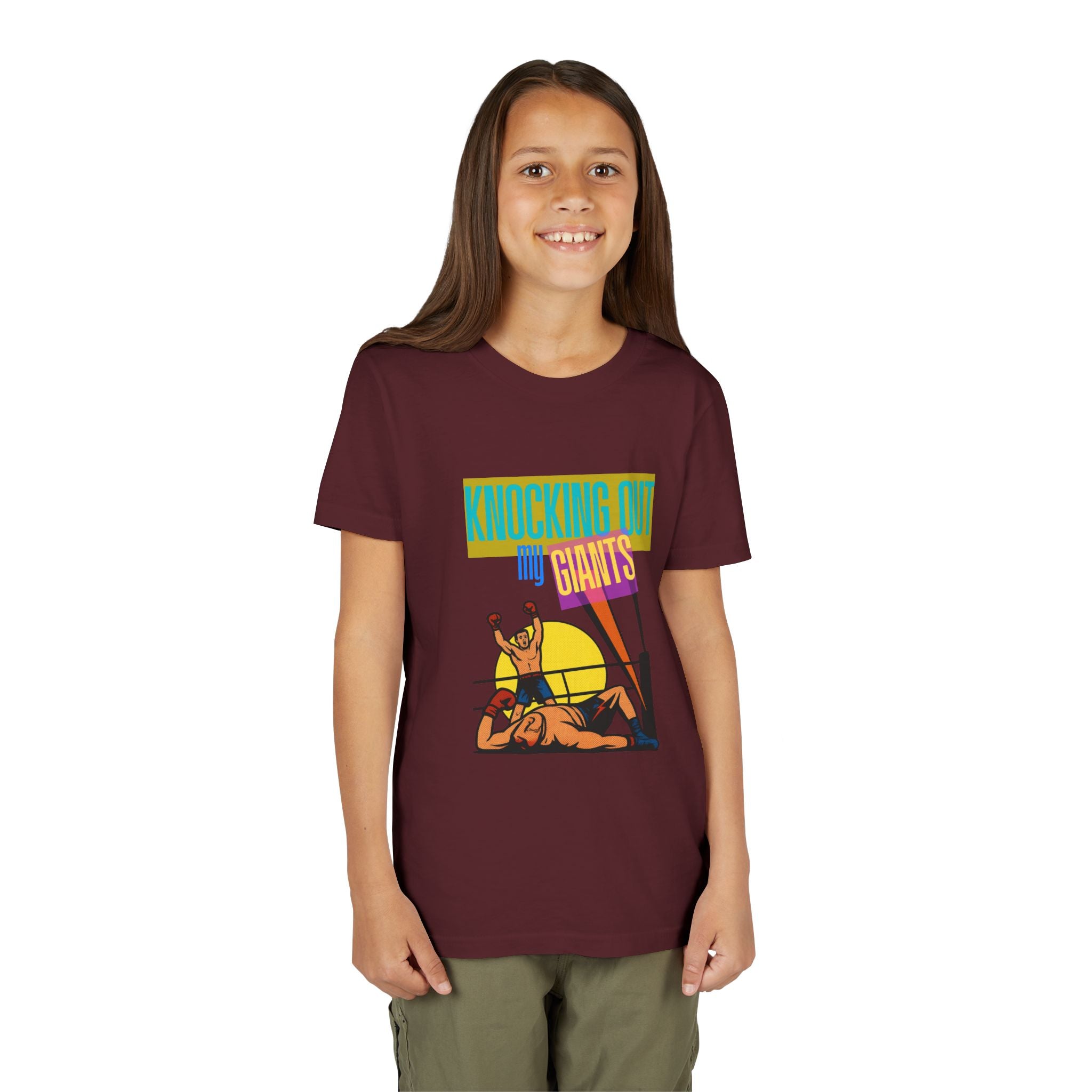 "Knocking Out My Giants" - David and Goliath Graphic Tee