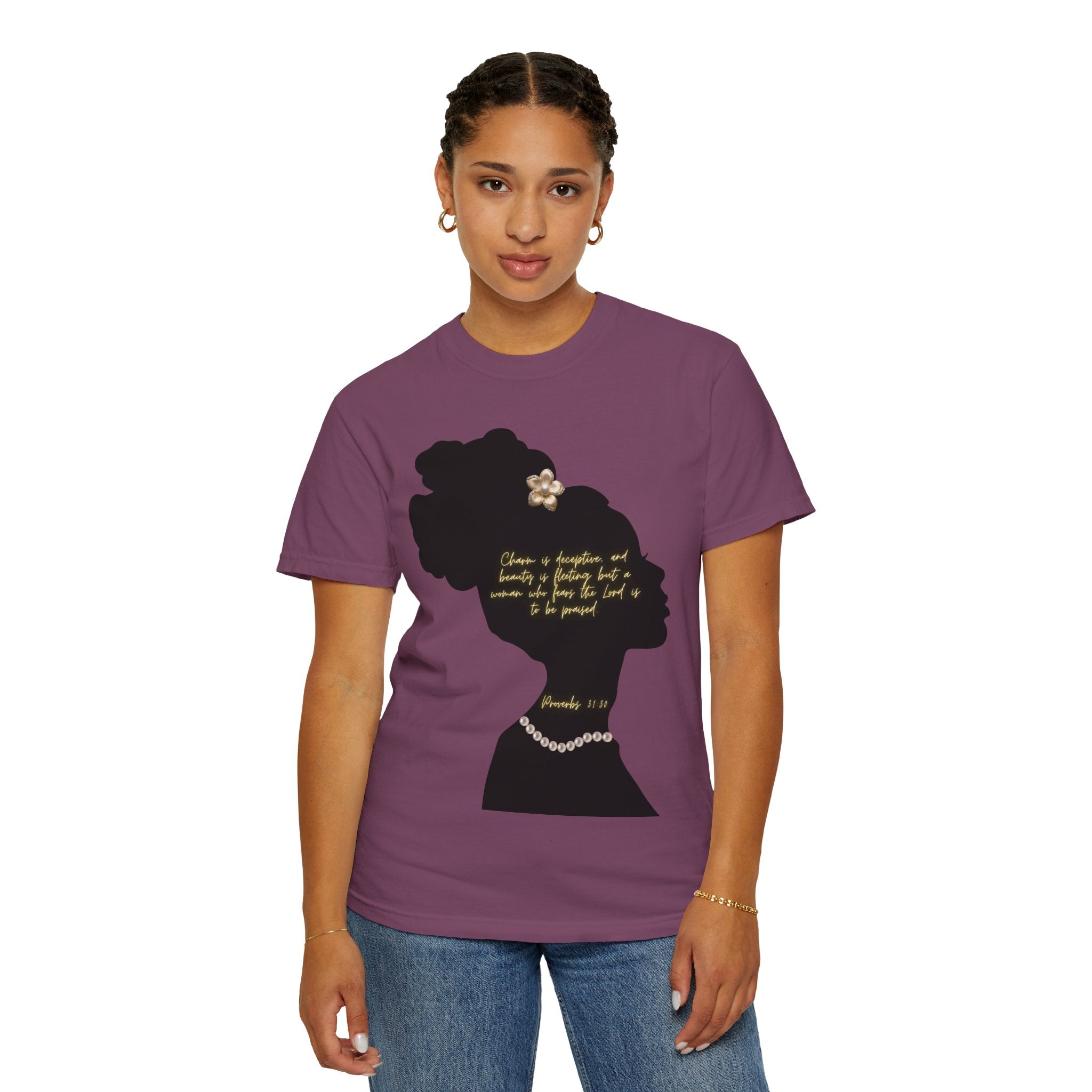 Proverbs 31:30 Pearls - T-Shirt