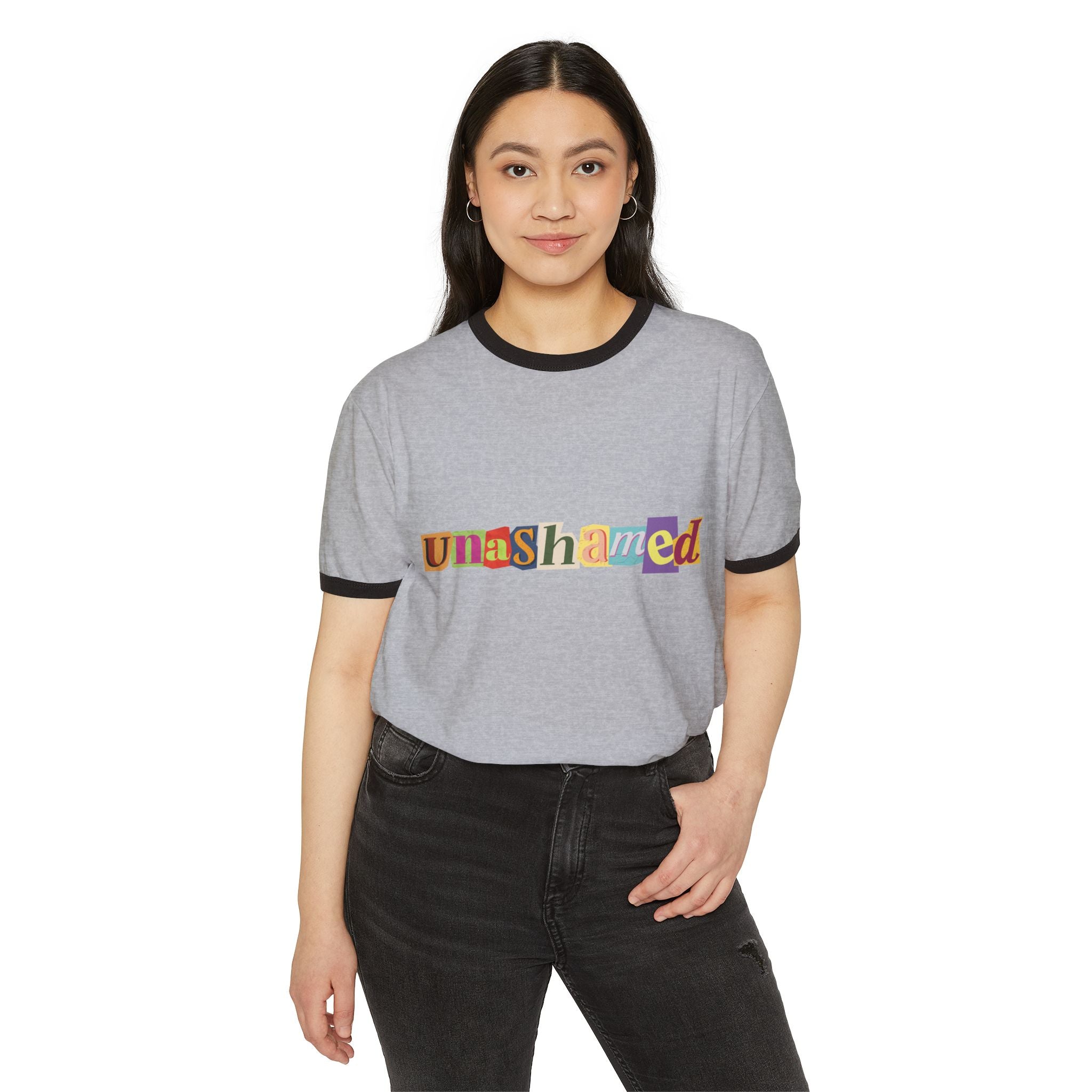 Unashamed Jesus Freak Vintage Ringer Tee