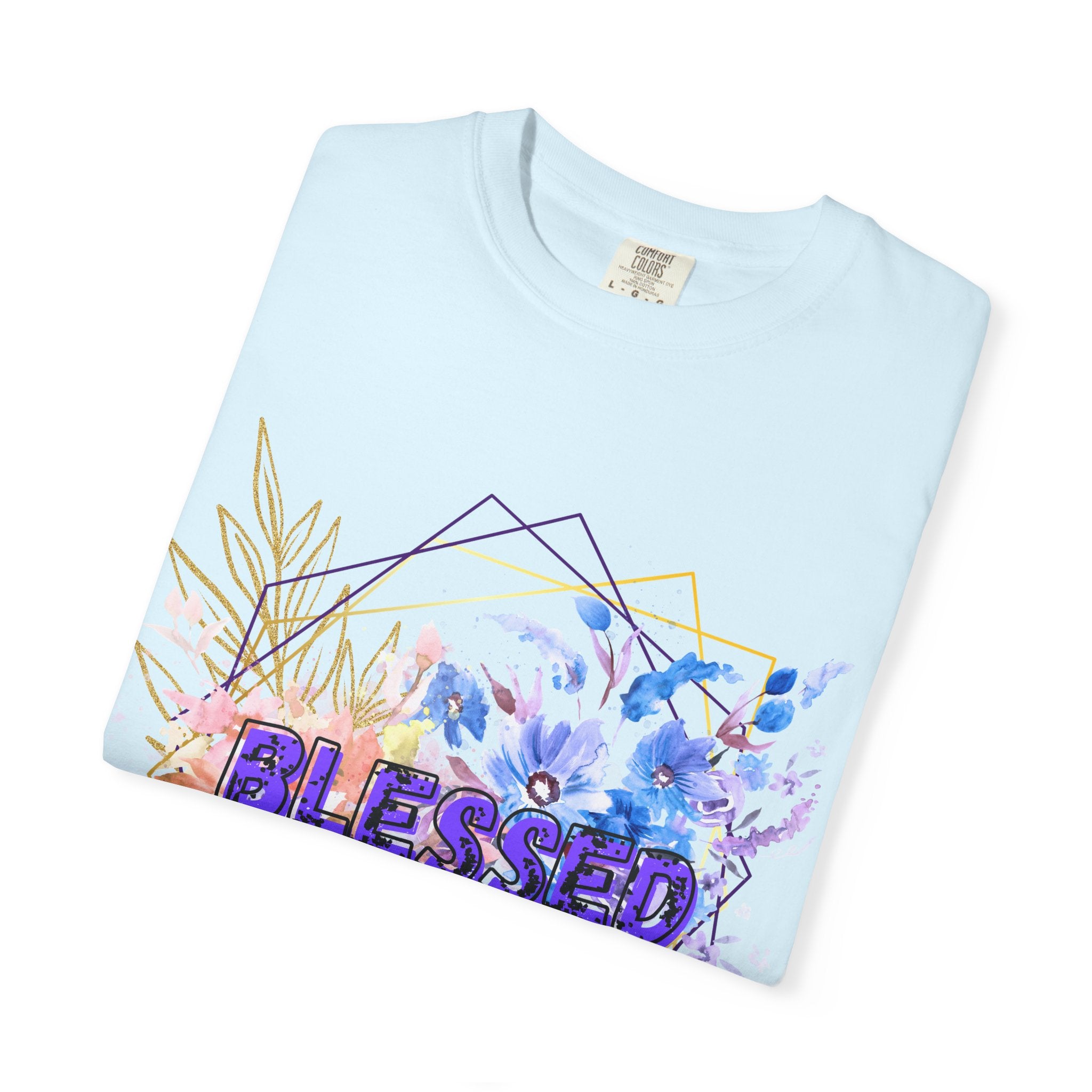 'Blessed'  — Floral T-Shirt
