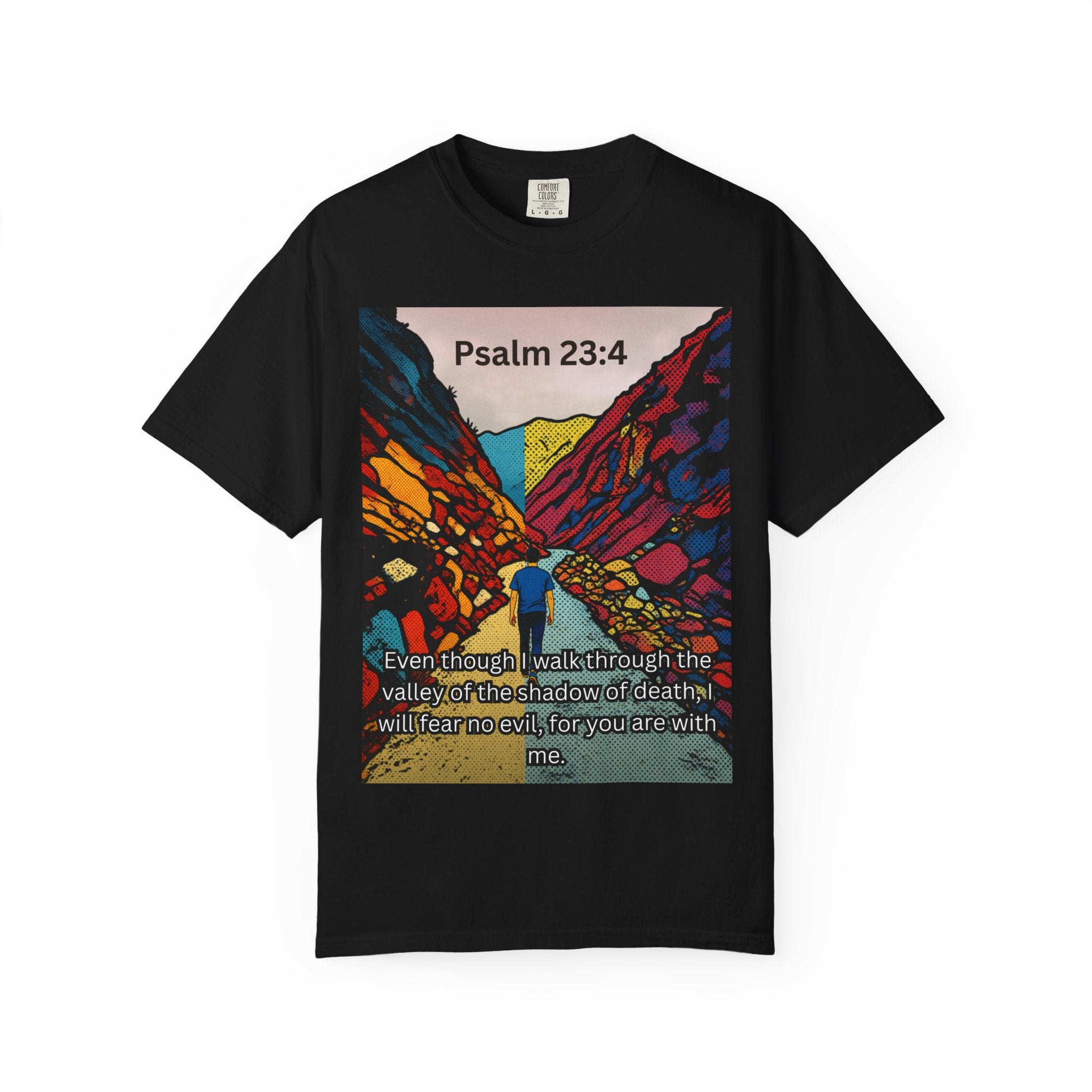 Psalm 23:4 — Valley Tee