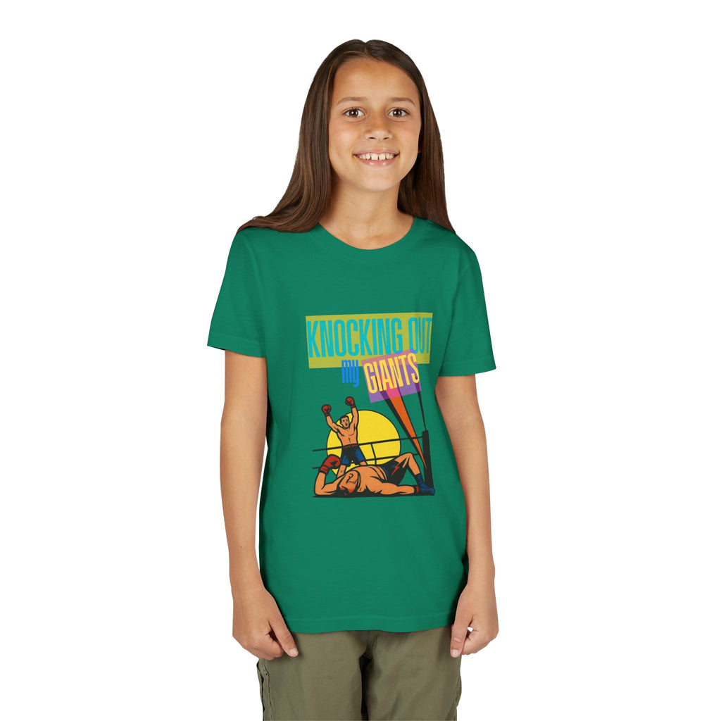 "Knocking Out My Giants" - David and Goliath Graphic Tee