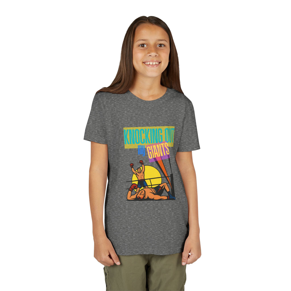 "Knocking Out My Giants" - David and Goliath Graphic Tee