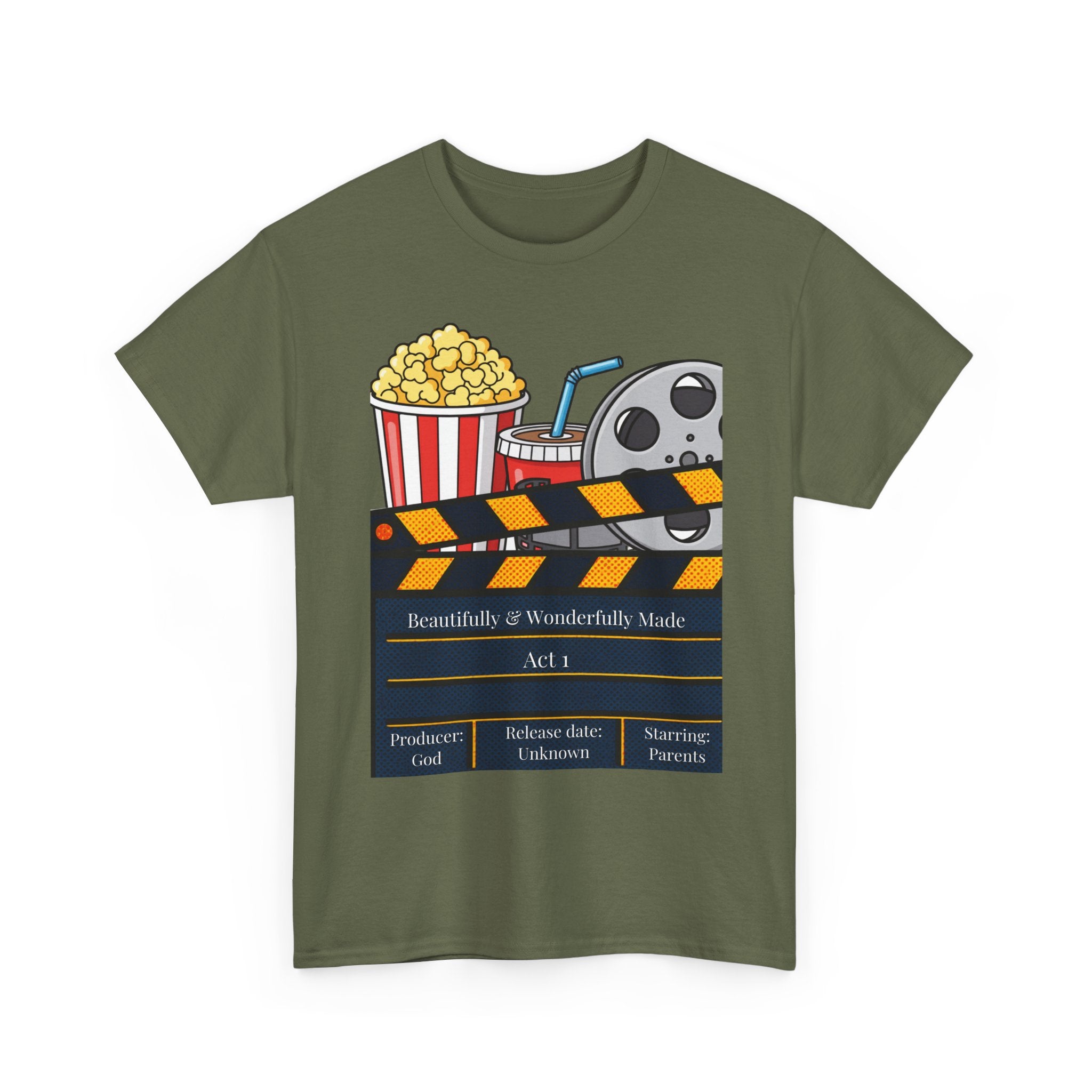'Beautifully & Wonderfully Made' – Movie Night T-Shirt