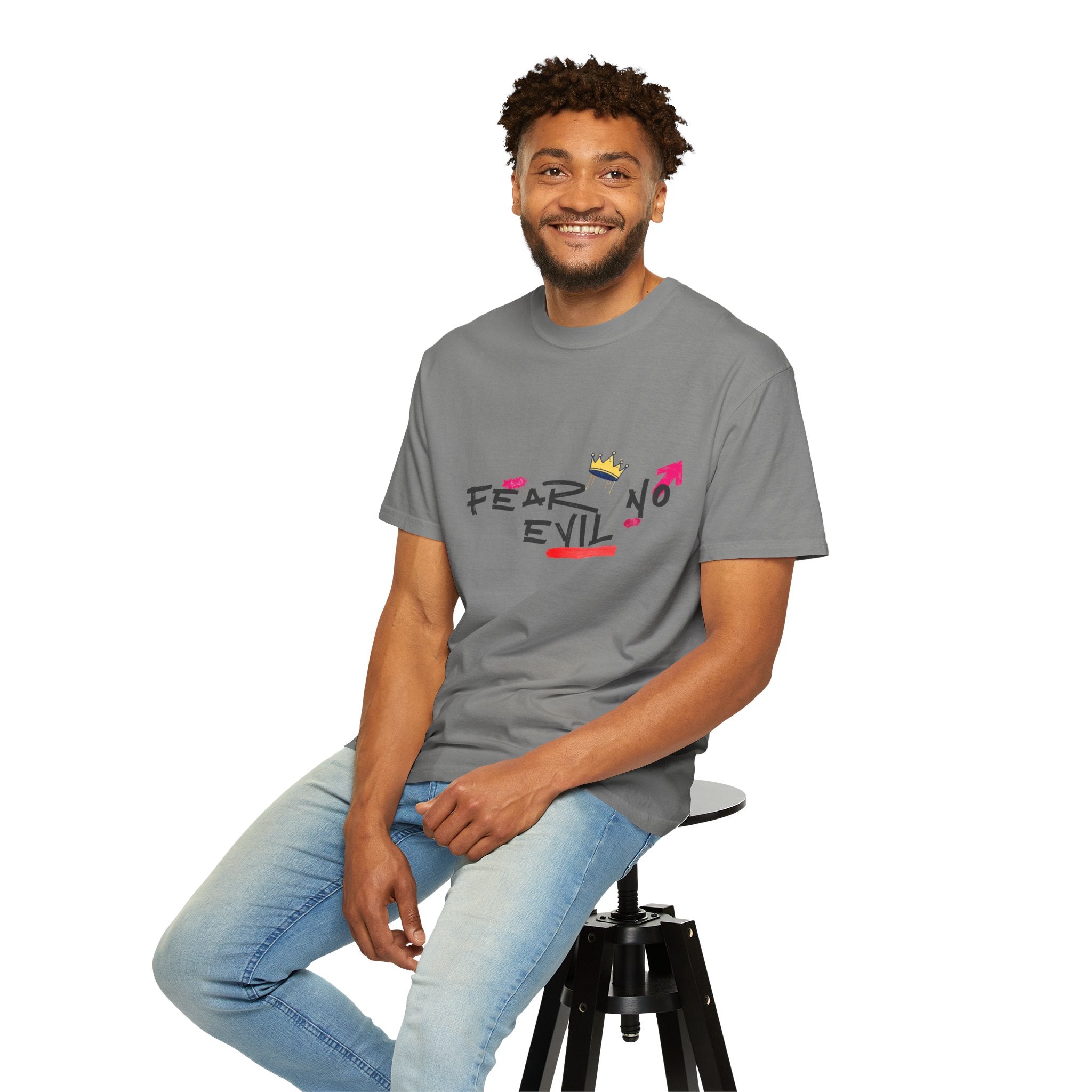 'Fear No Evil' Crown T-Shirt