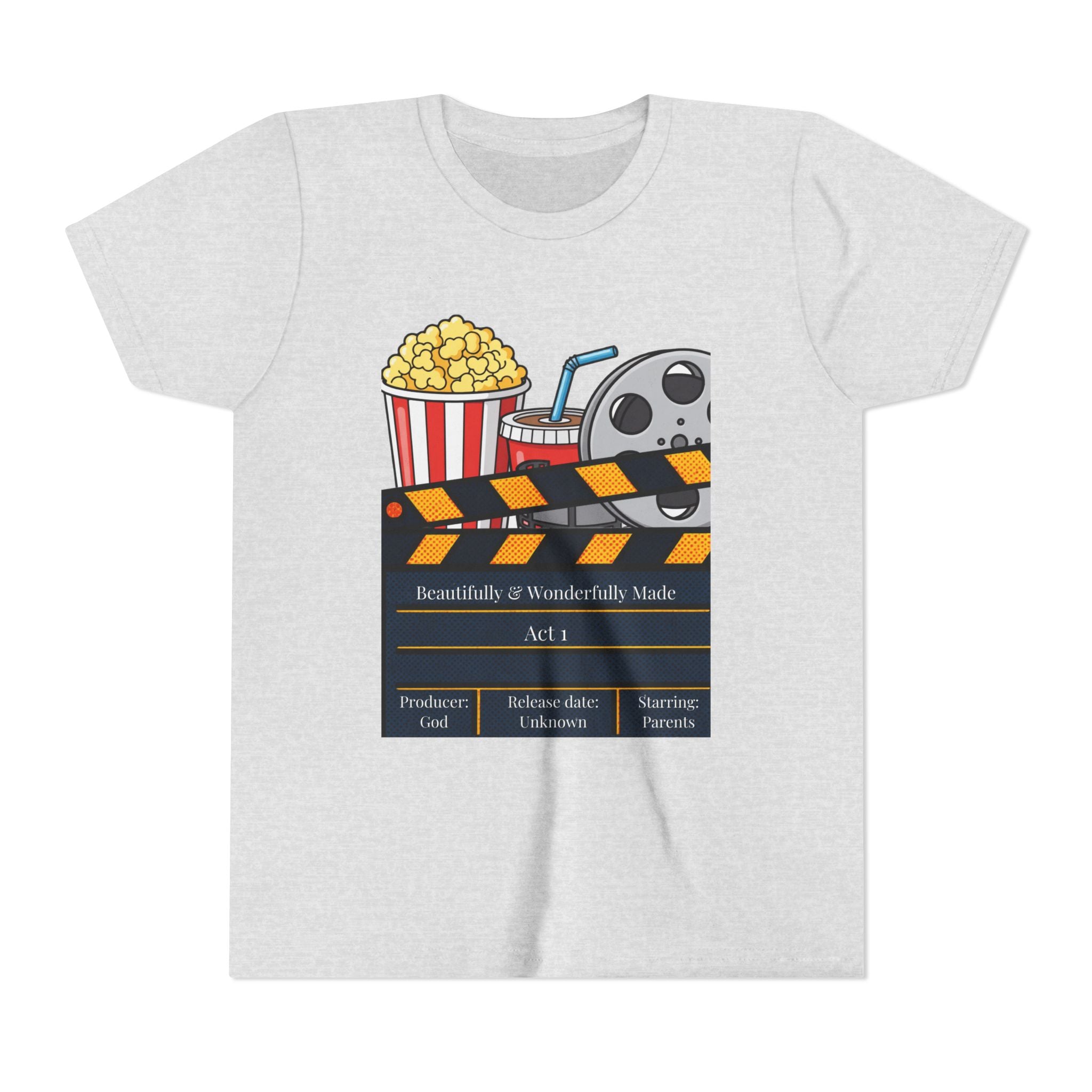 'Beautifully & Wonderfully Made'  — Kids Movie Night Tee