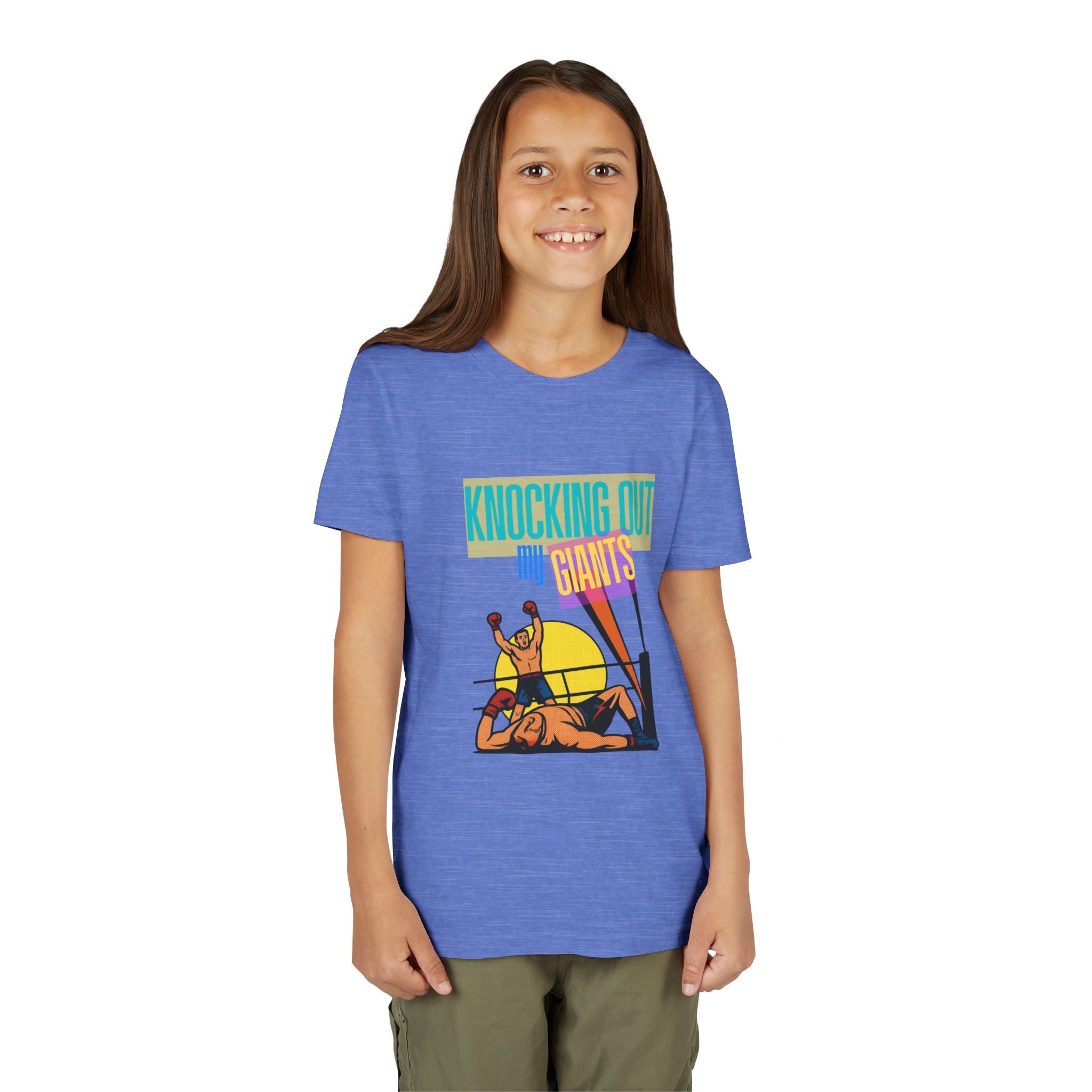 "Knocking Out My Giants" - David and Goliath Graphic Tee