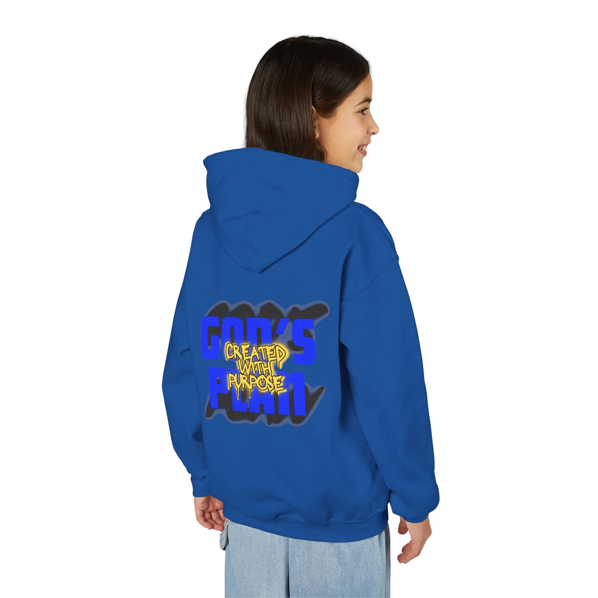 "Created With Purpose" Kids - Graphic Hoodie