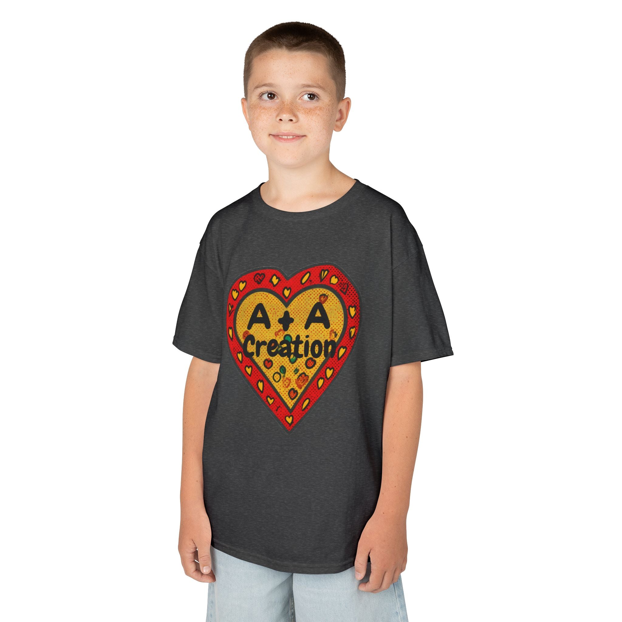 'A+A Creations' Heart - Kids Tee