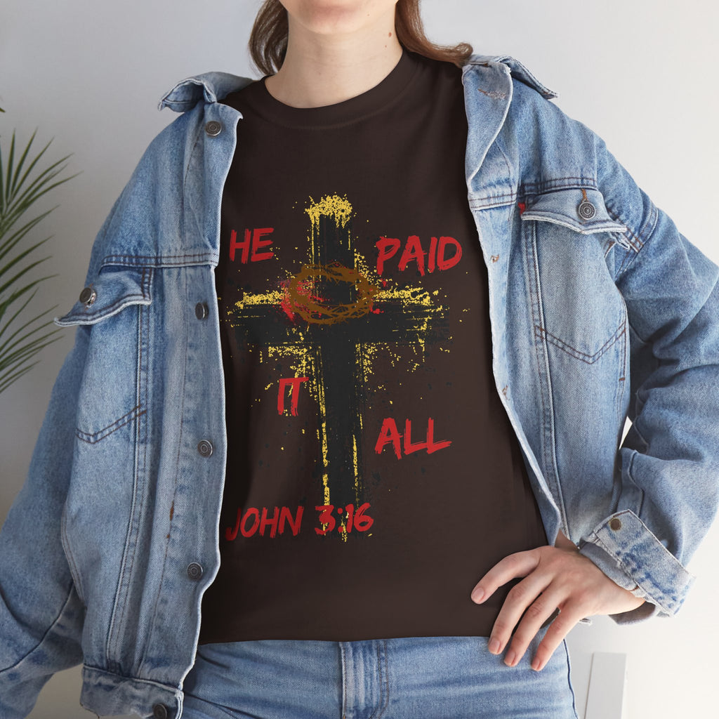 'He Paid It All'  — Graphic Tee