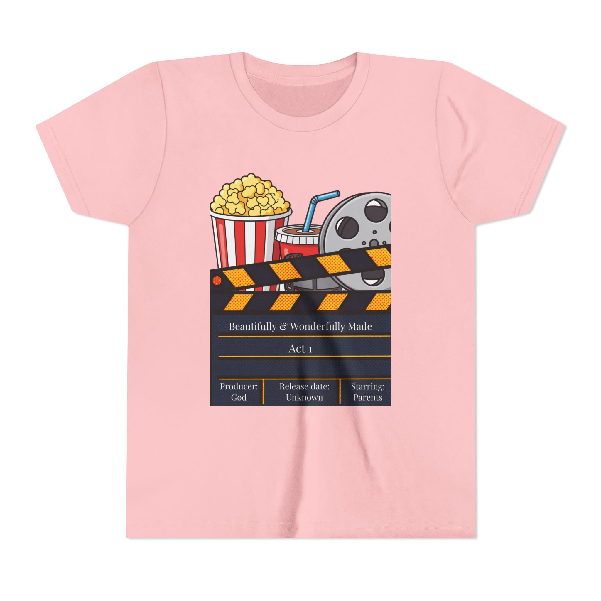 'Beautifully & Wonderfully Made'  — Kids Movie Night Tee